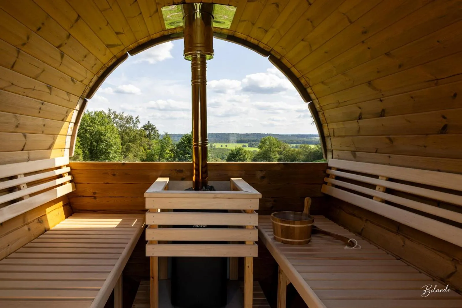 Sauna in la chocolaterie