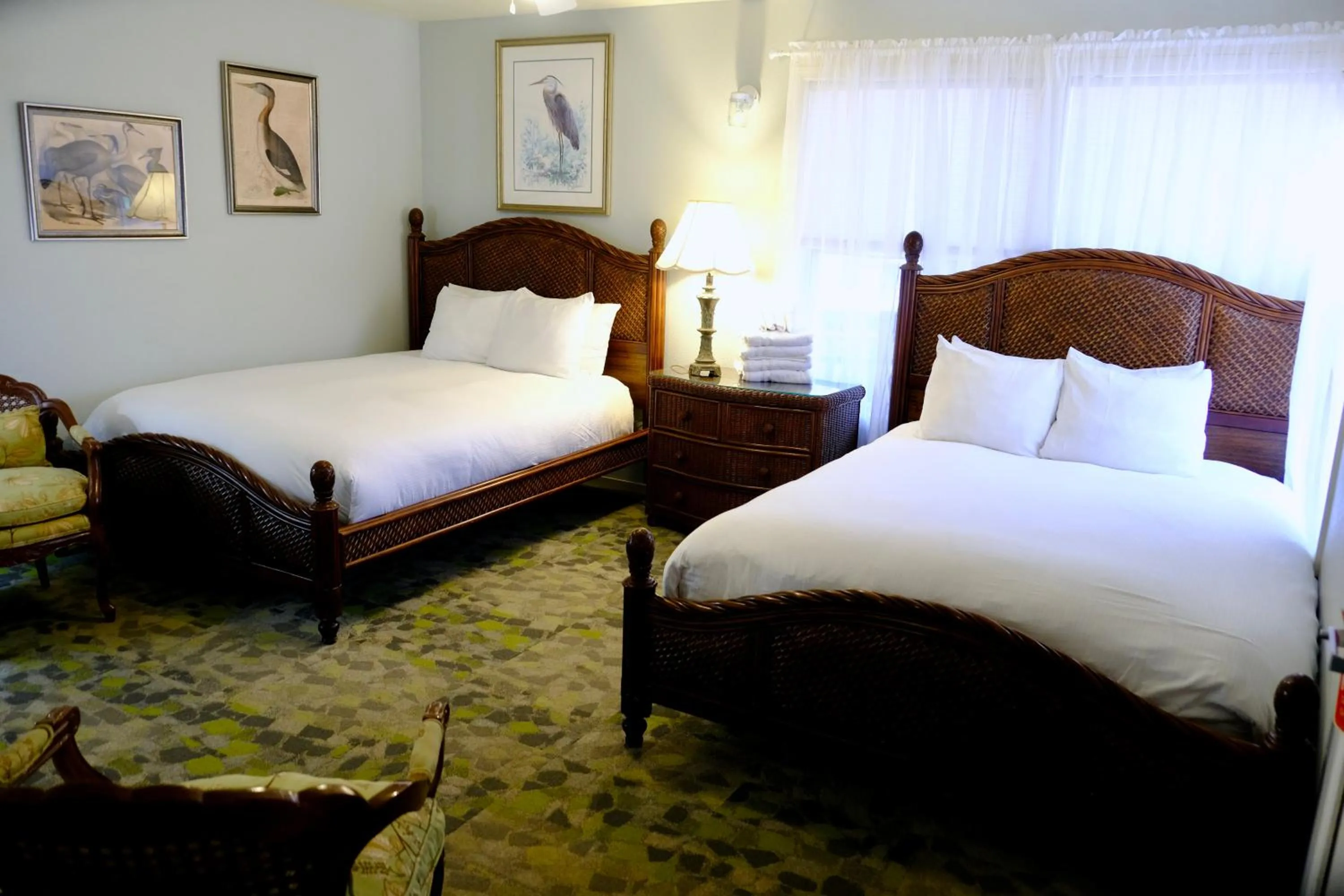 Bed in Yosemite Bug Rustic Mountain Resort