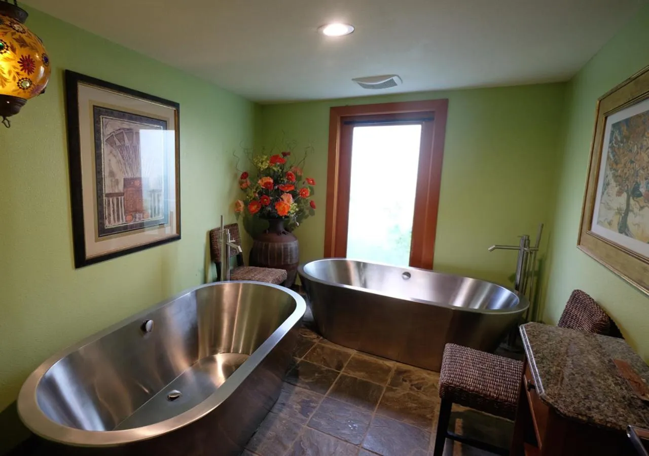 Public Bath in Yosemite Bug Rustic Mountain Resort