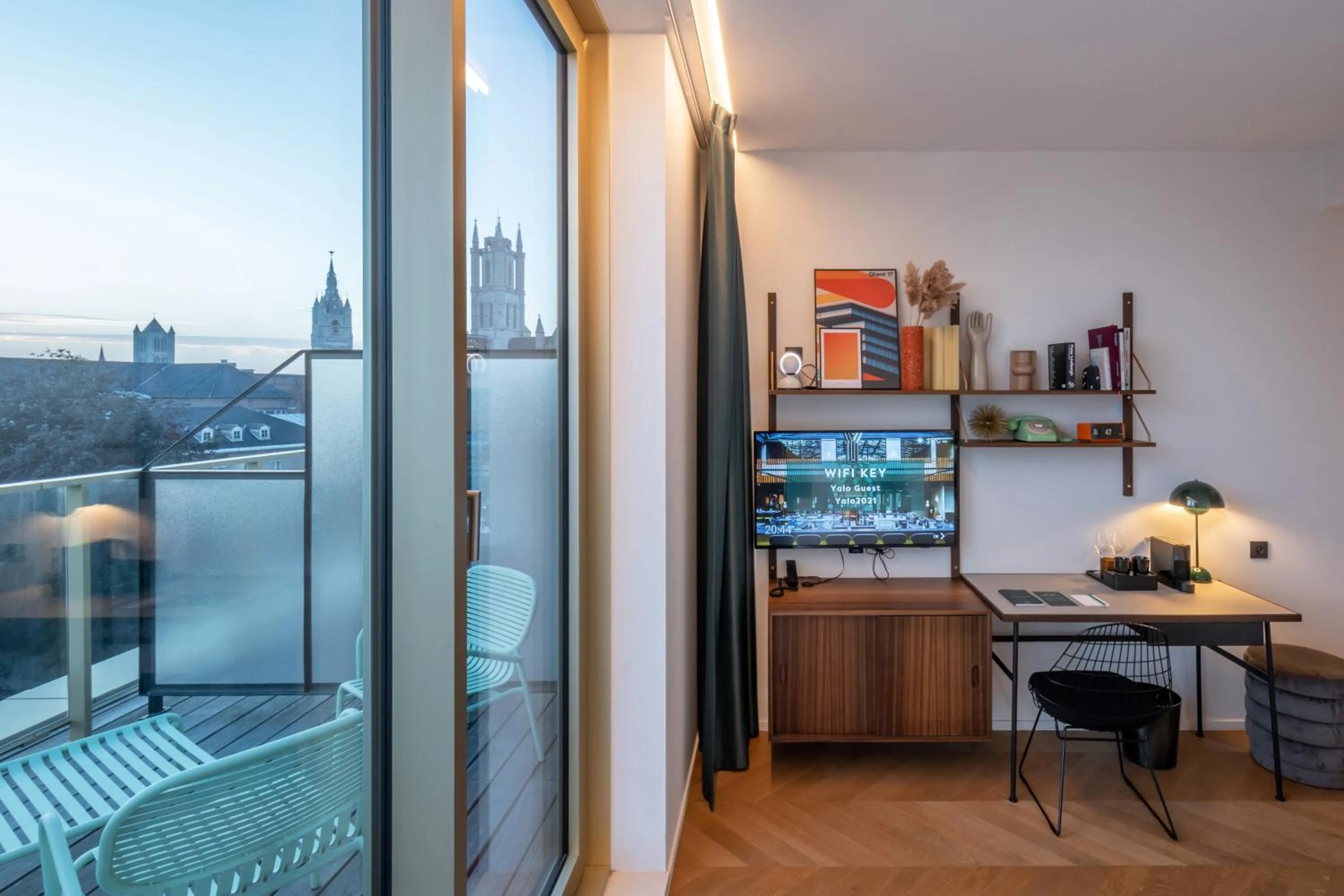 Bedroom in Yalo Urban Boutique Hotel Gent