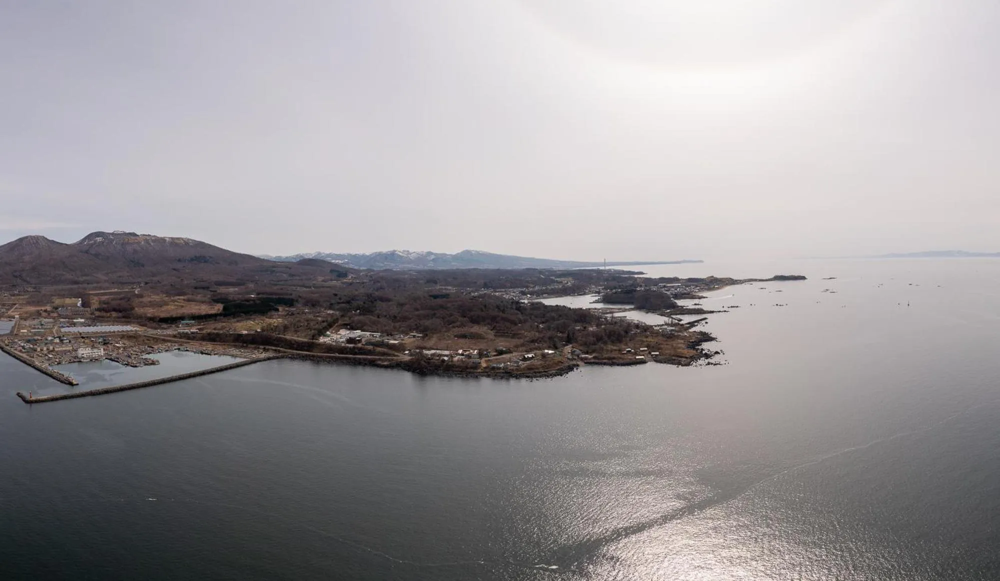 Natural landscape in Sea Side House Toya