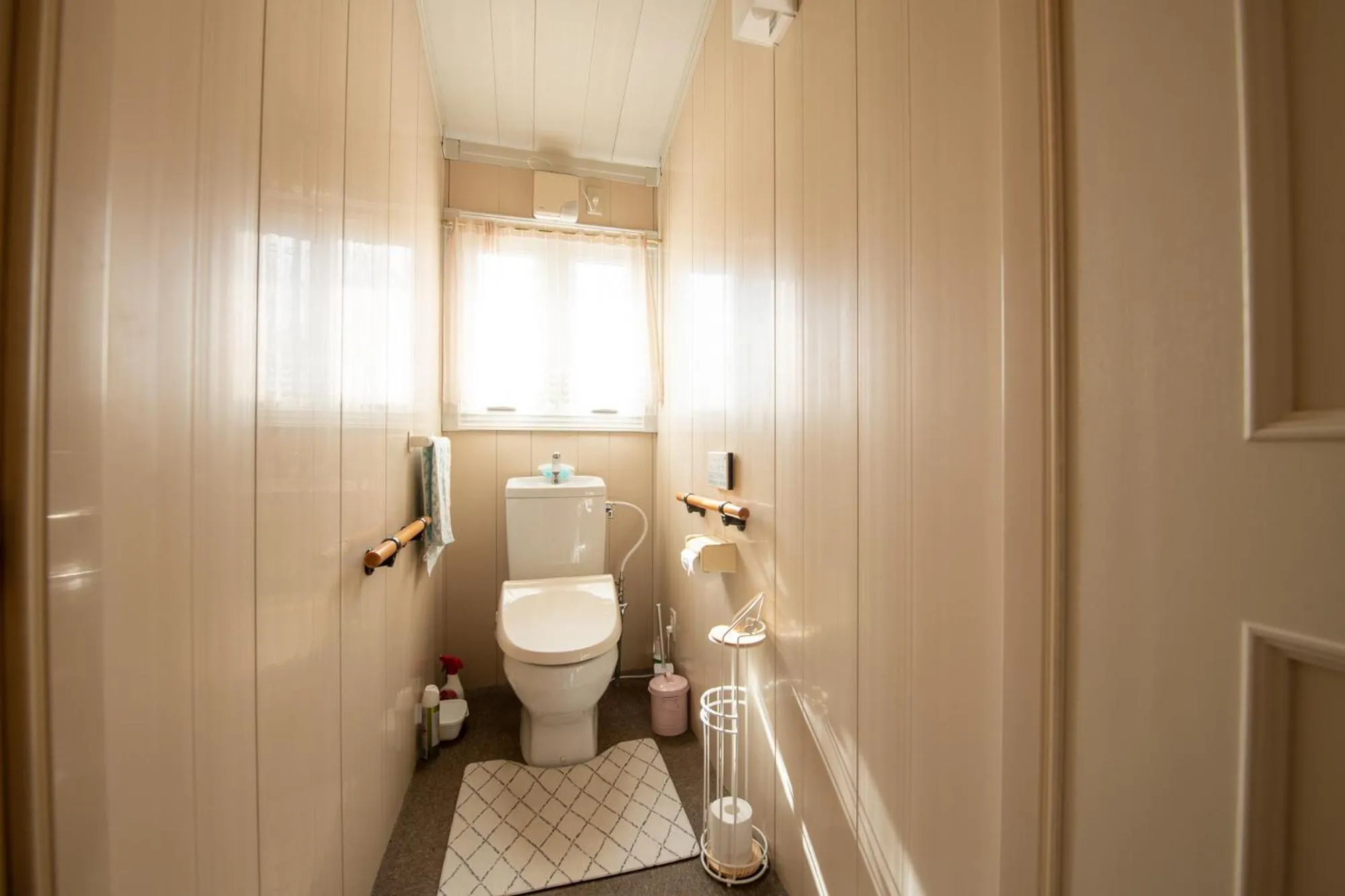 Bathroom in Sea Side House Toya