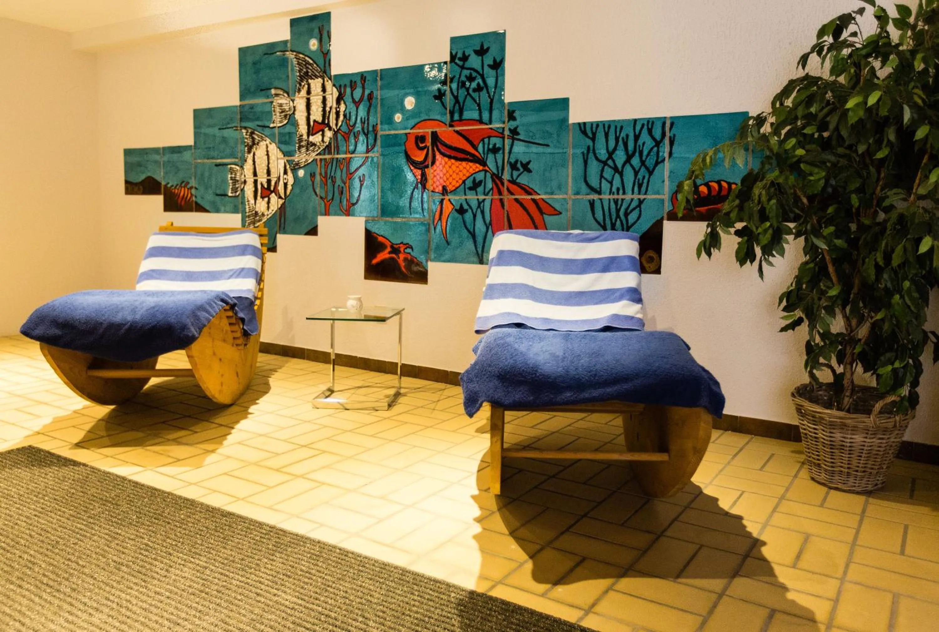 Decorative detail in Hotel Roeb