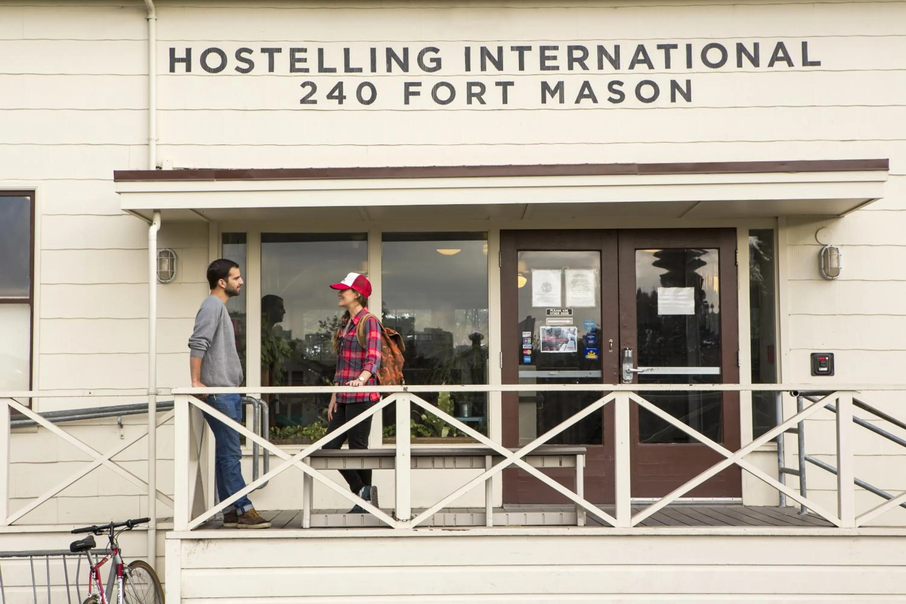 Facade/entrance in HI San Francisco Fisherman's Wharf Hostel