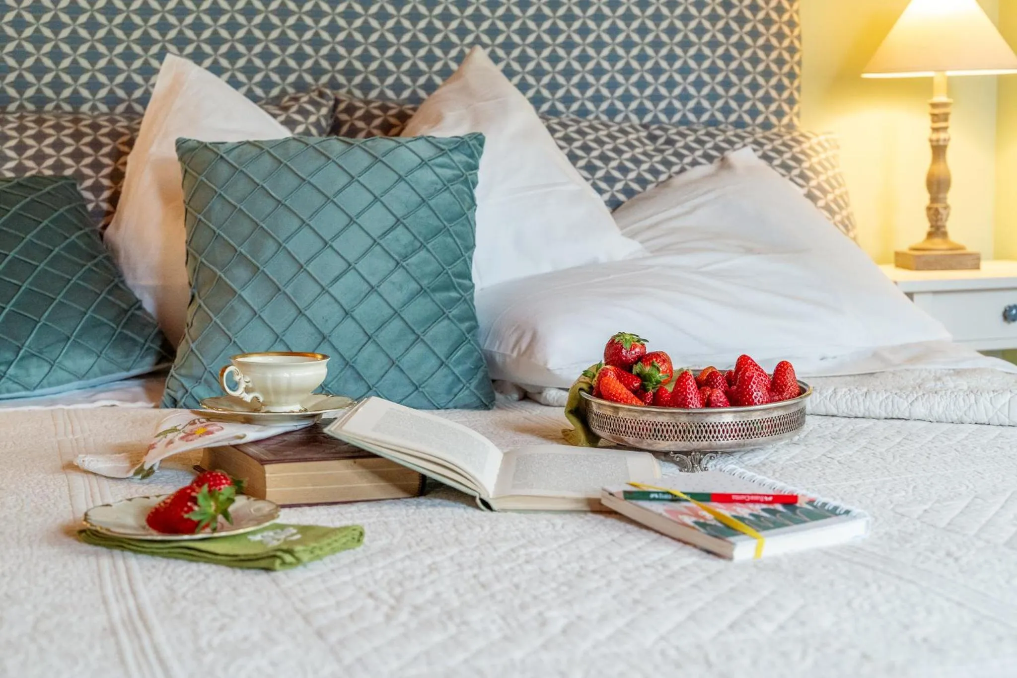 Bed in L'Olivo Country Resort & SPA