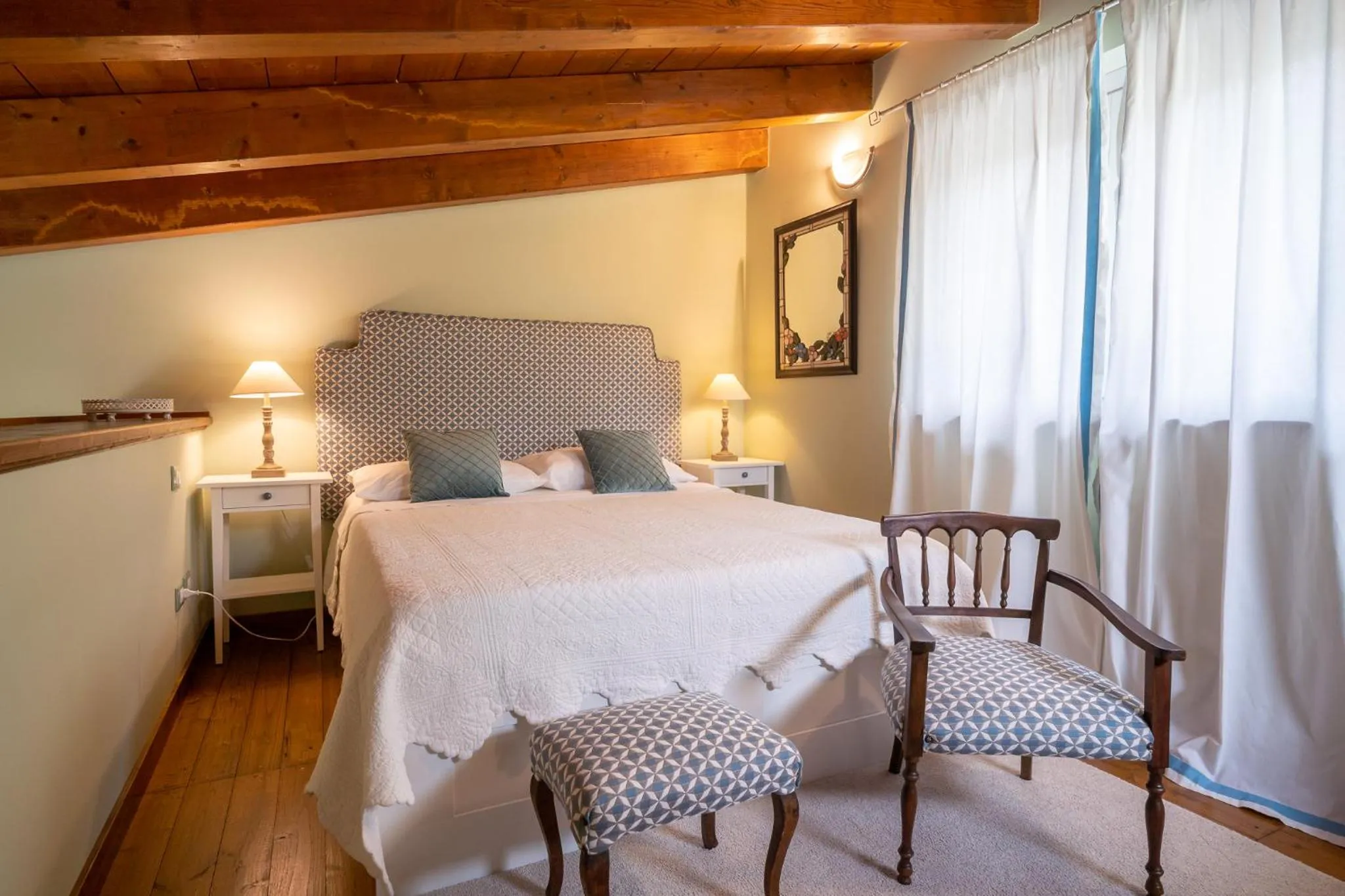 Bed in L'Olivo Country Resort & SPA