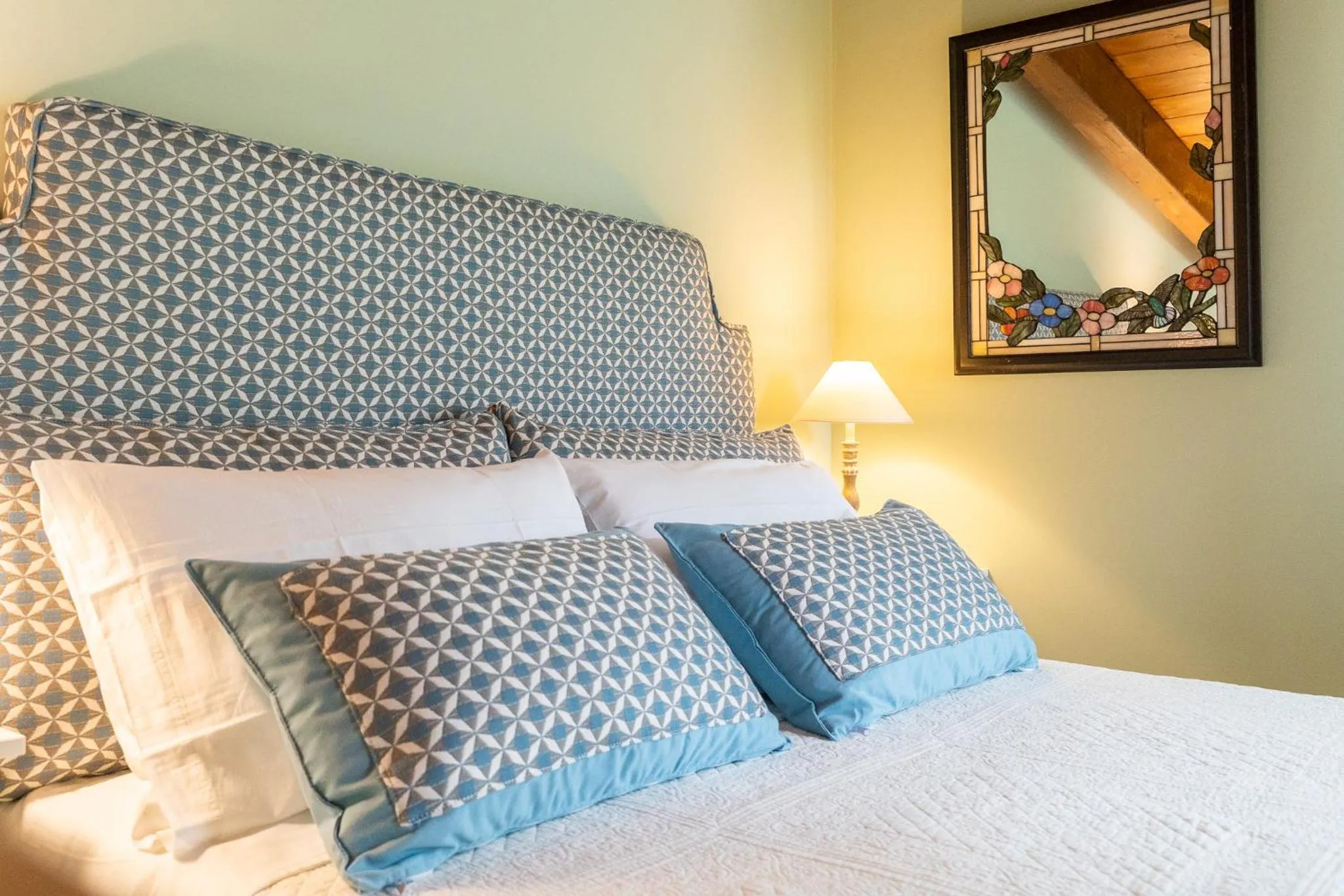 Bed in L'Olivo Country Resort & SPA