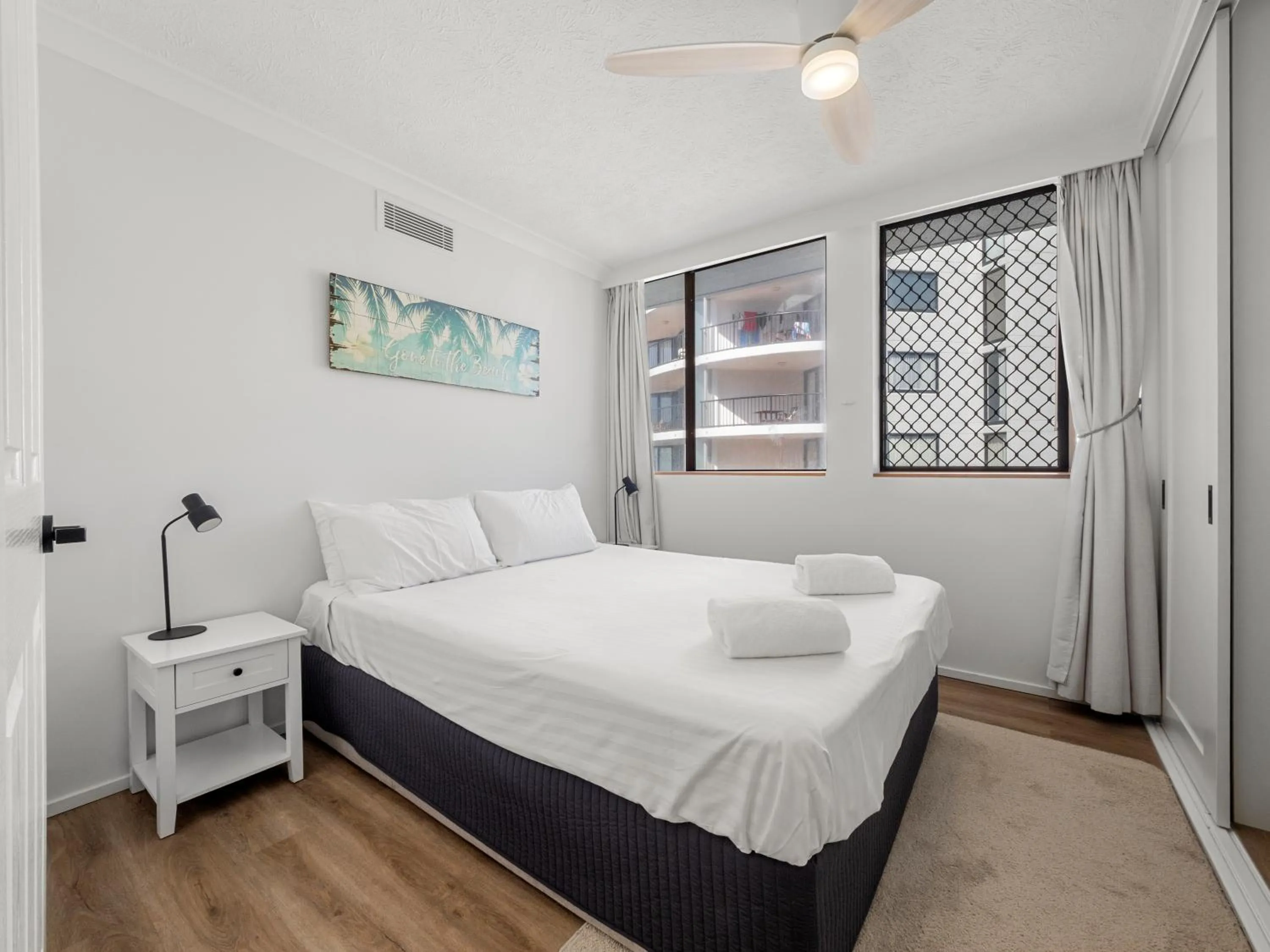 Bed in Aries Holiday Apartments