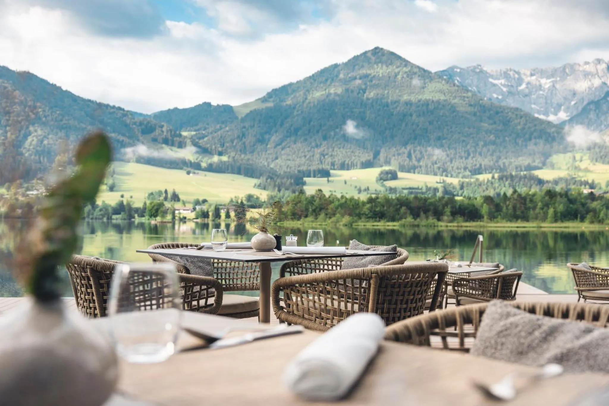 Property building in Das Walchsee Resort