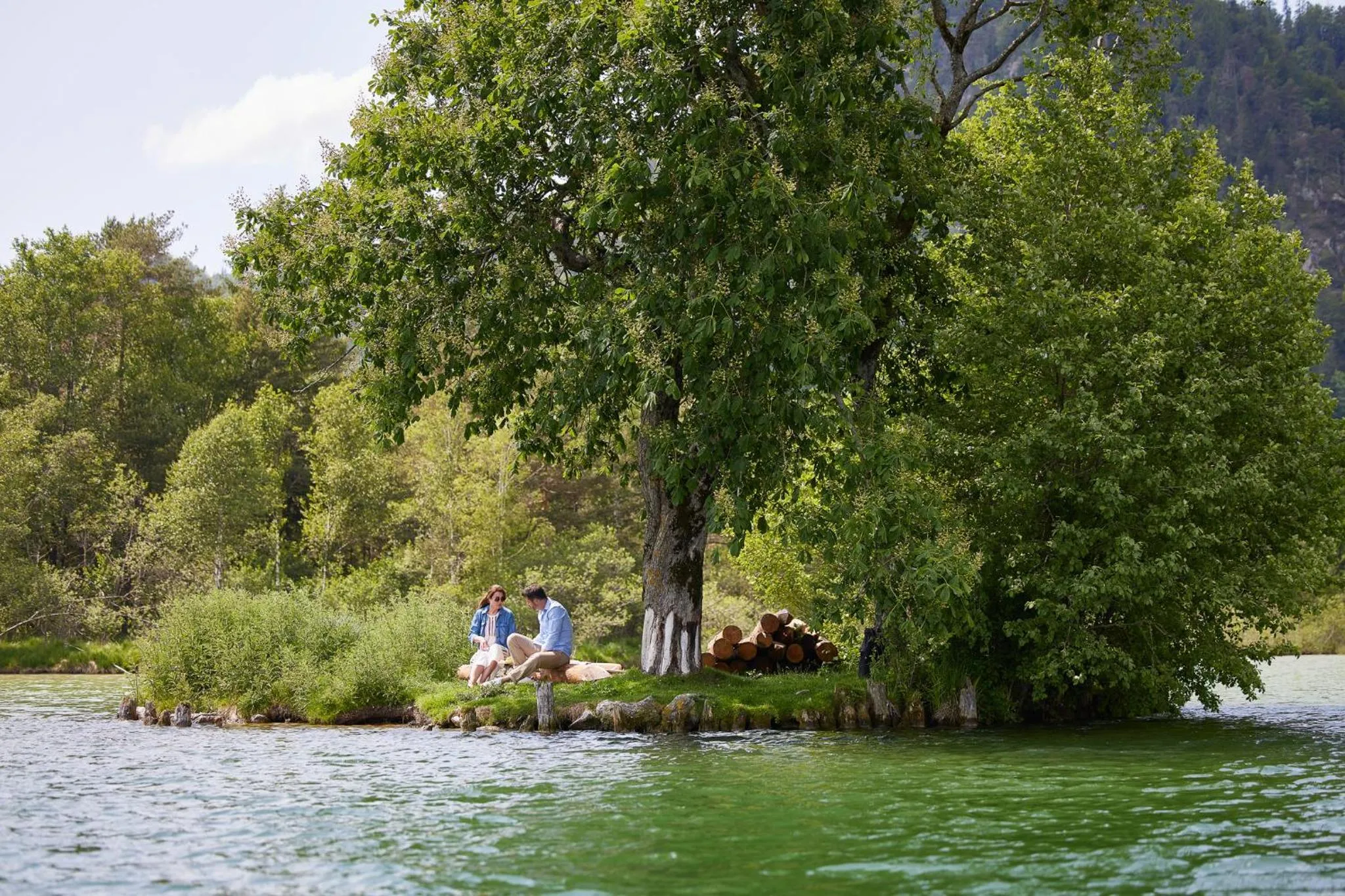 BBQ facilities in Das Walchsee Resort