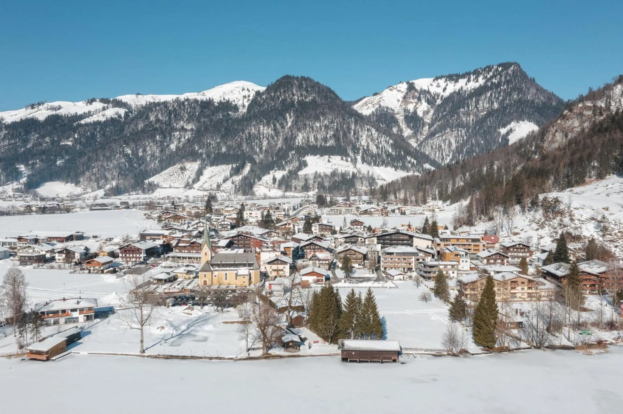 Area and facilities in Das Walchsee Resort