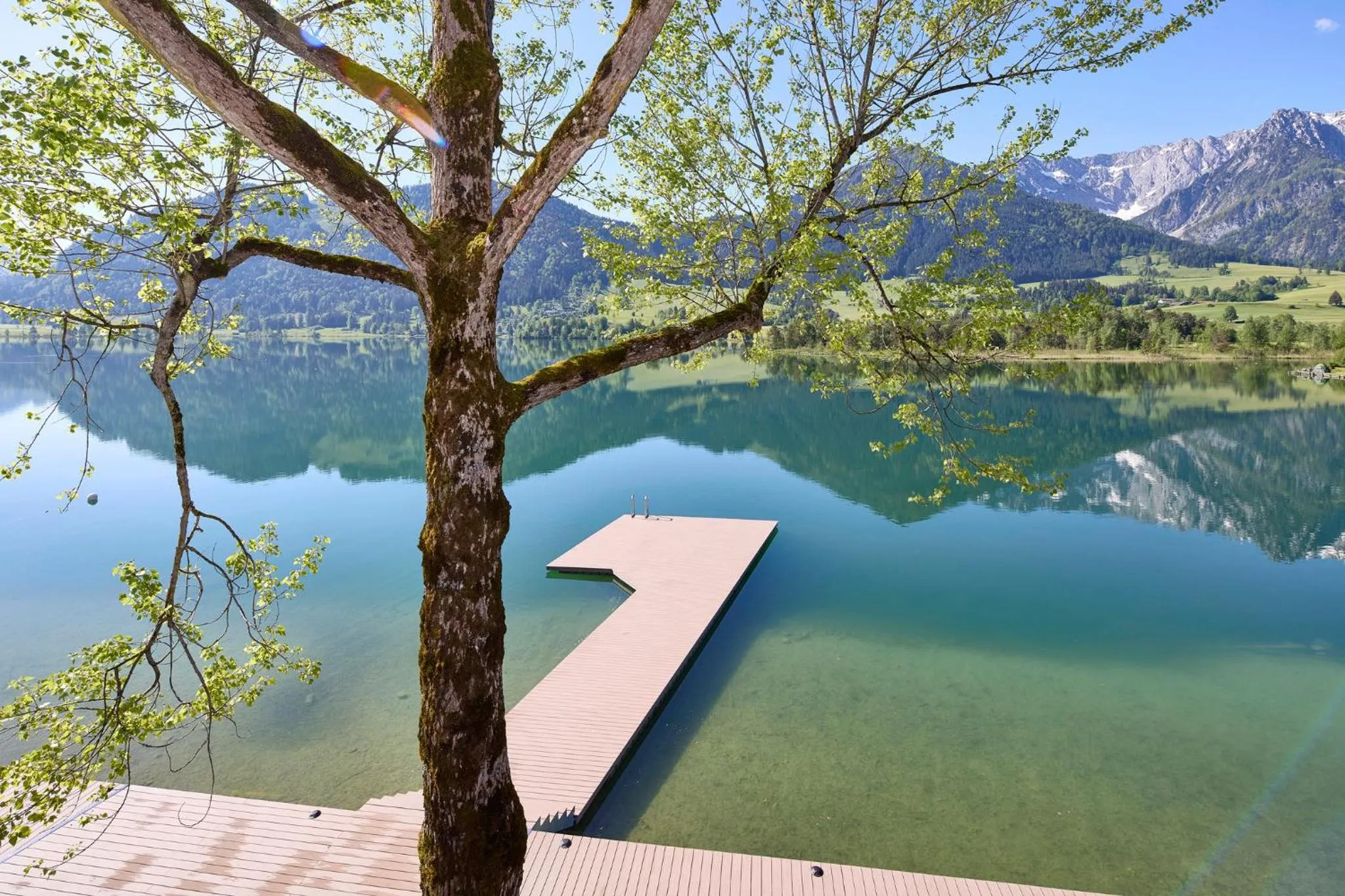 Property building in Das Walchsee Resort