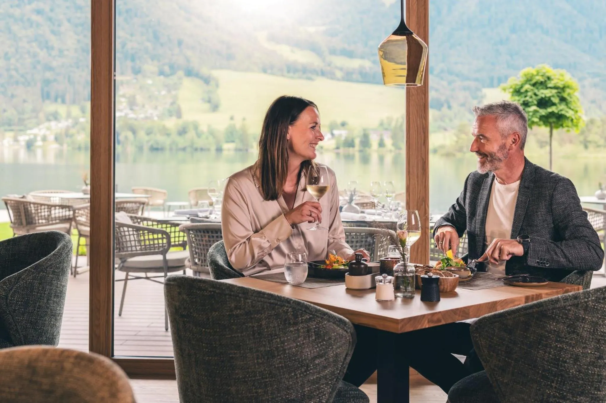 Restaurant/places to eat in Das Walchsee Resort