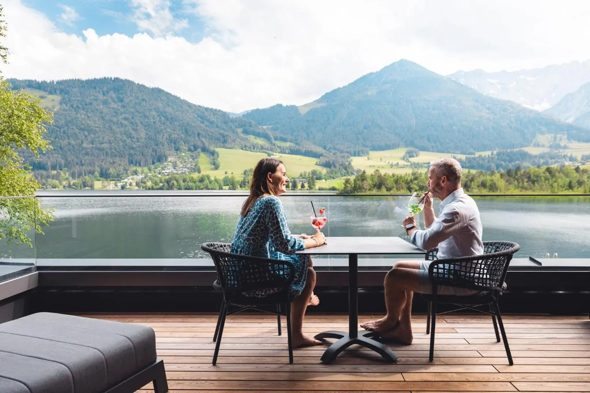 Property building in Das Walchsee Resort Property building in Das Walchsee Resort