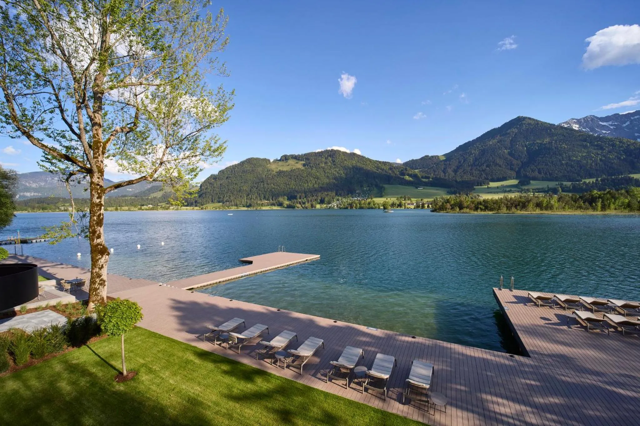 Property building in Das Walchsee Resort