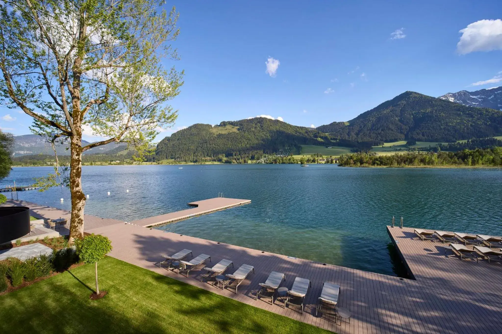 Property building in Das Walchsee Resort Property building in Das Walchsee Resort