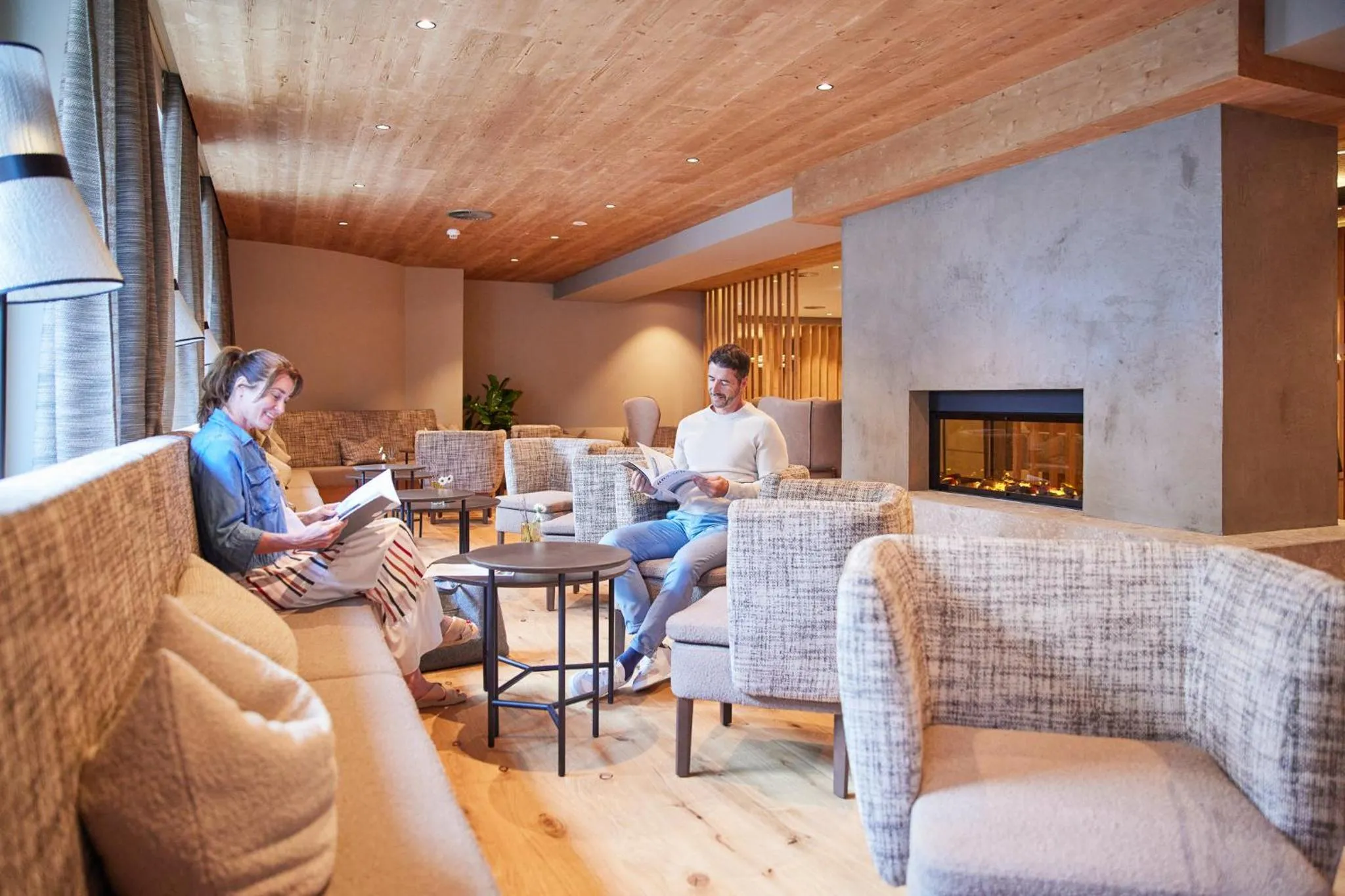 Lobby or reception in Das Walchsee Resort