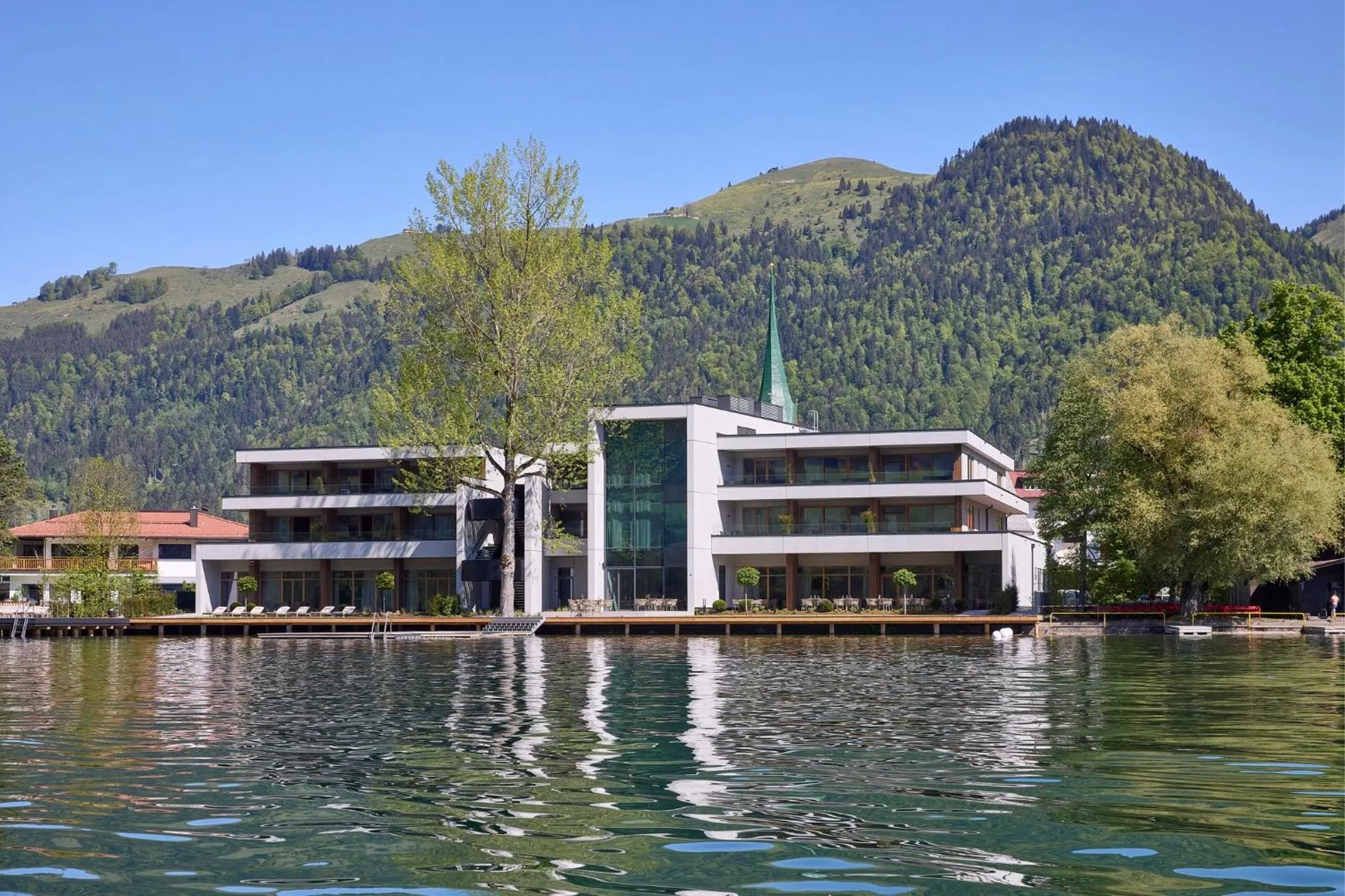 Property building in Das Walchsee Resort