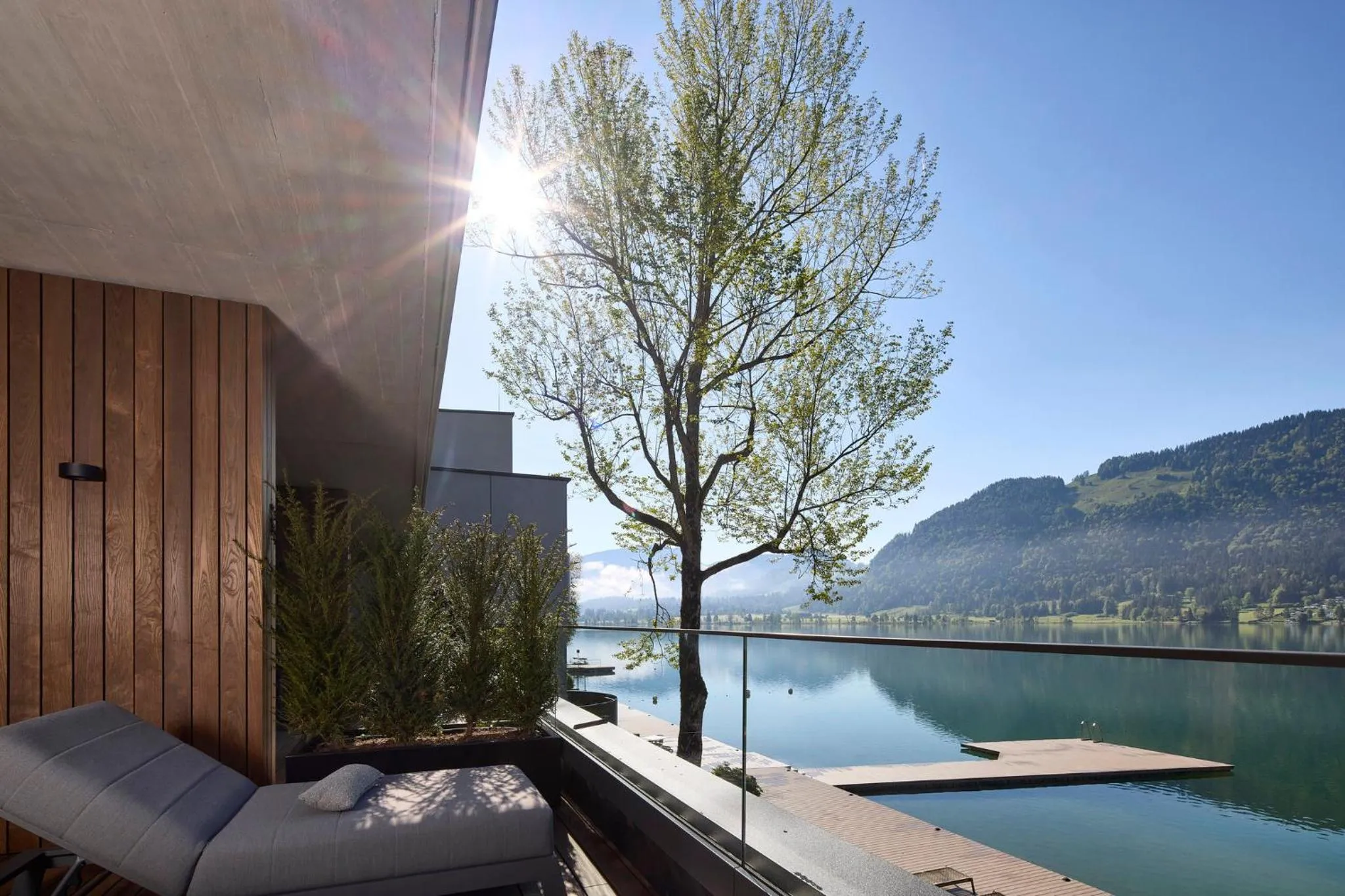 Property building in Das Walchsee Resort