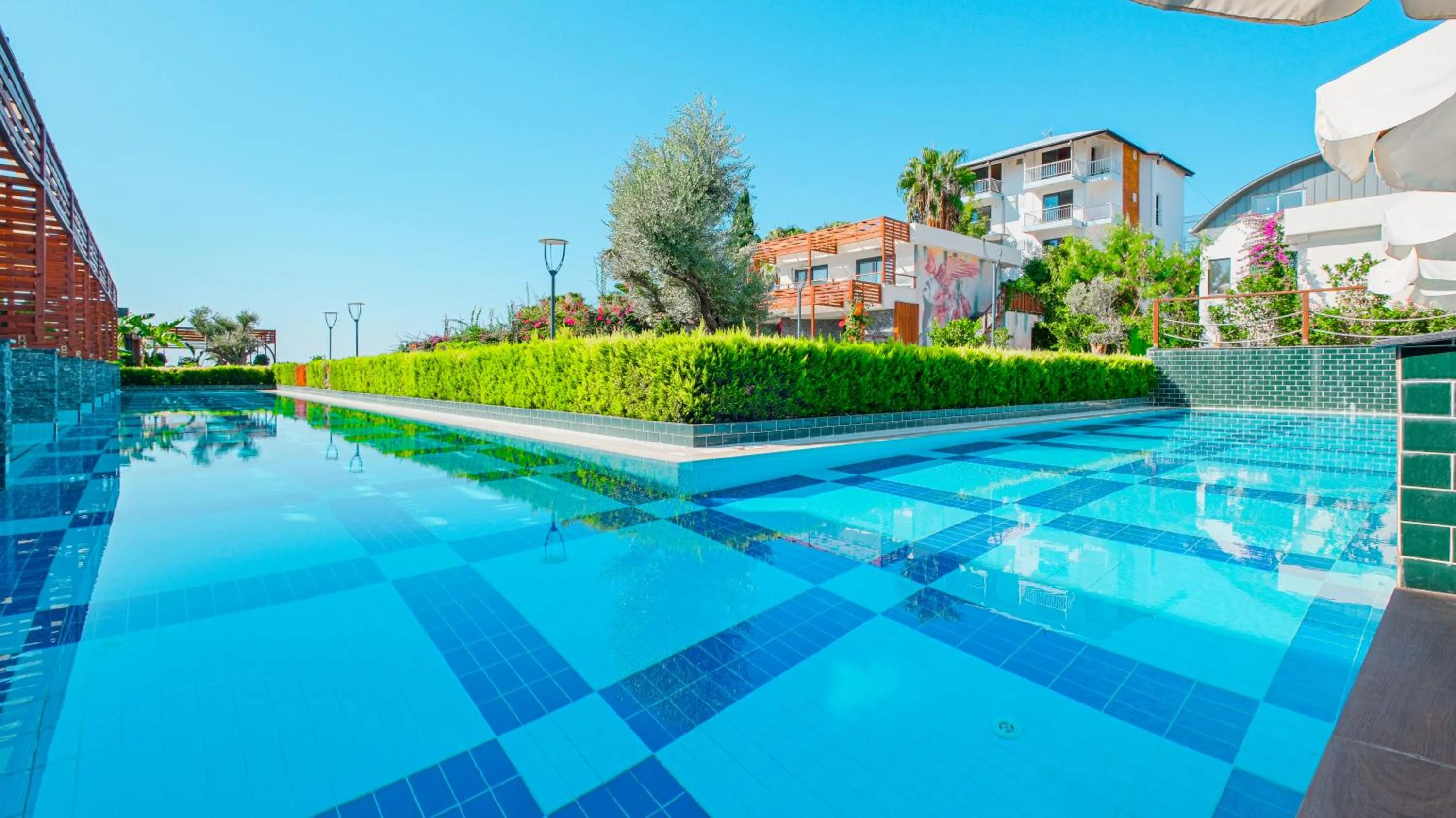 Swimming pool in Feniks Priority Hotel -All Inclusive