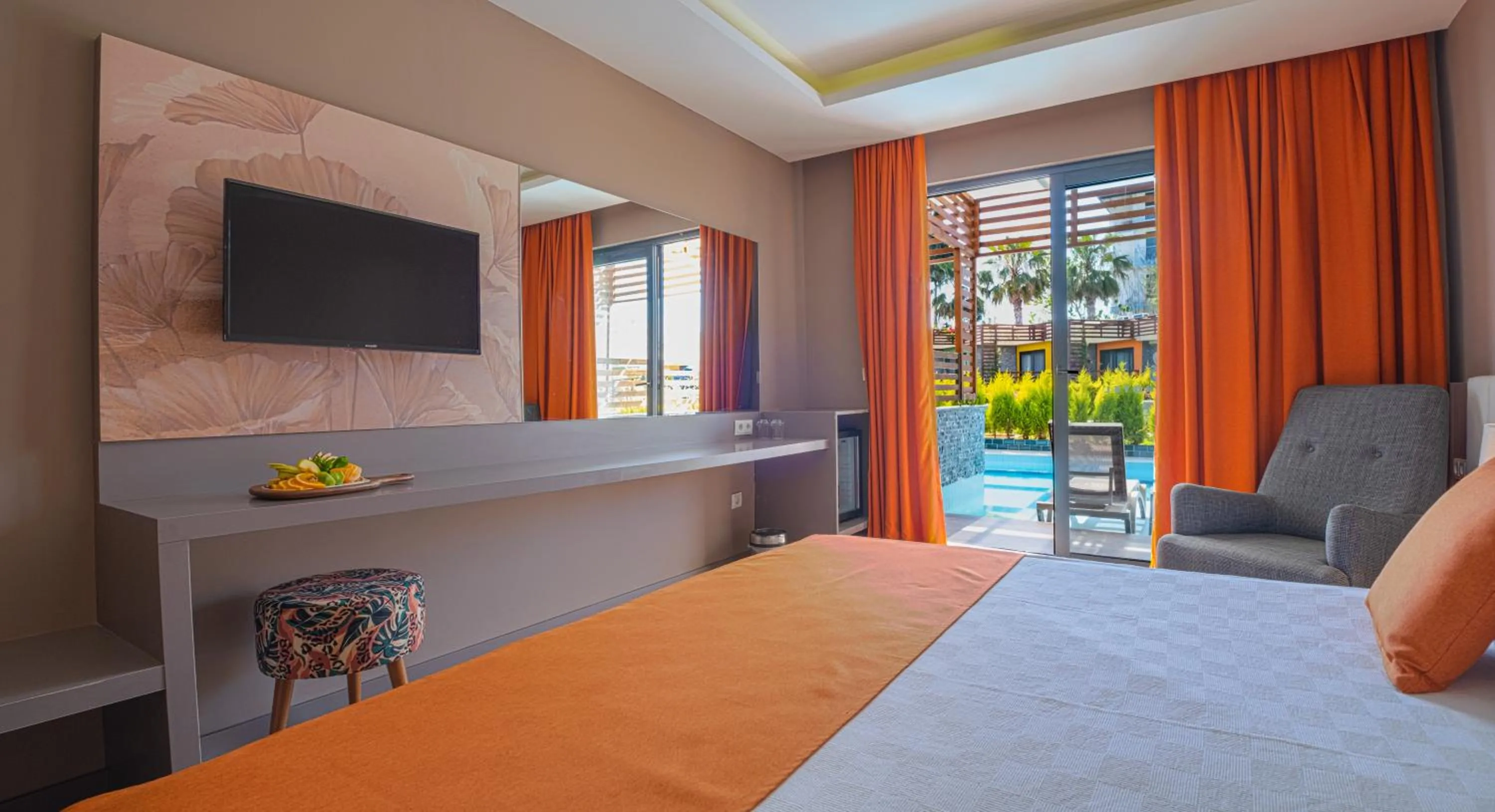 Photo of the whole room, Bed in Feniks Priority Hotel -All Inclusive