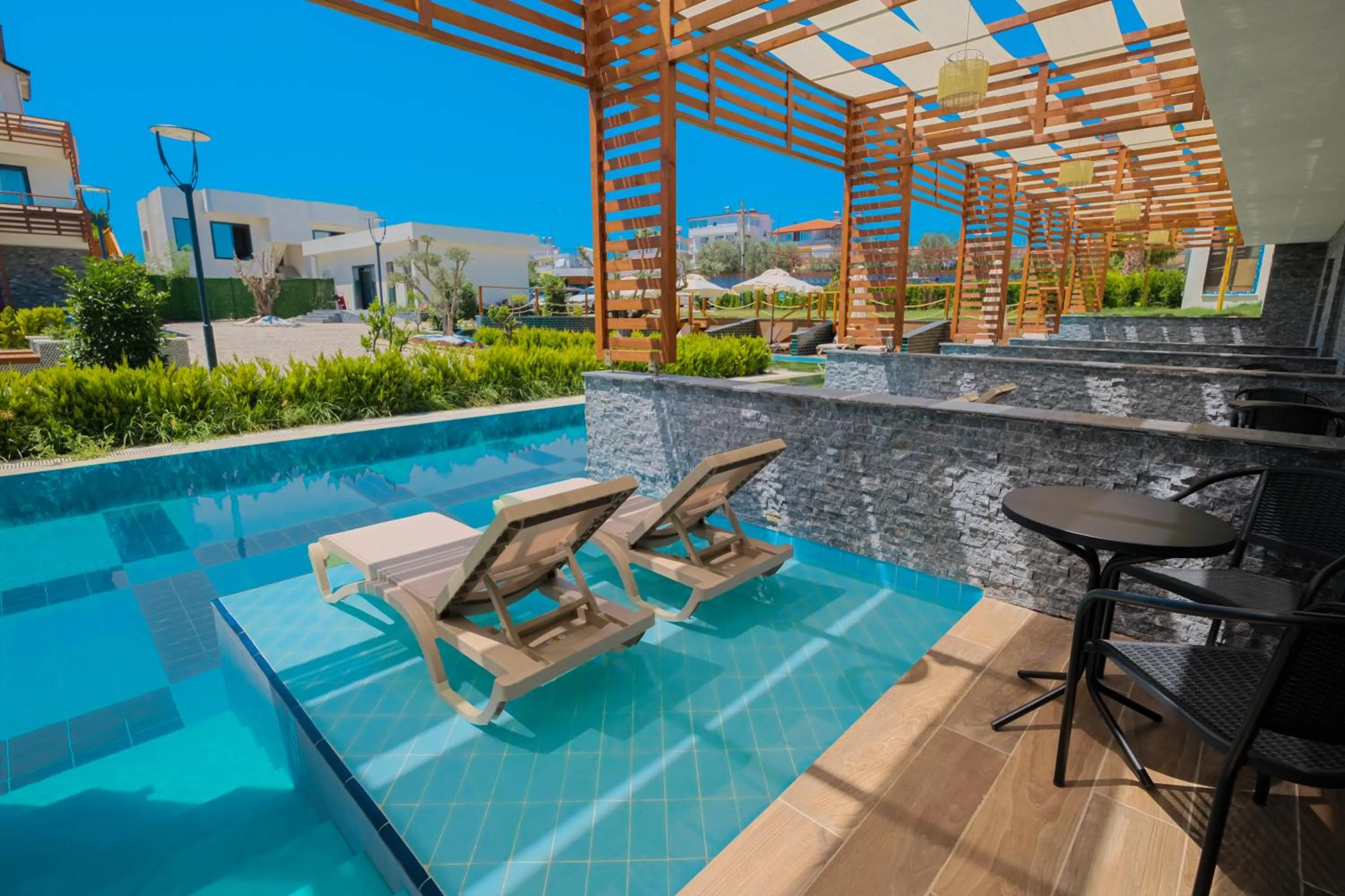 Swimming pool in Feniks Priority Hotel -All Inclusive
