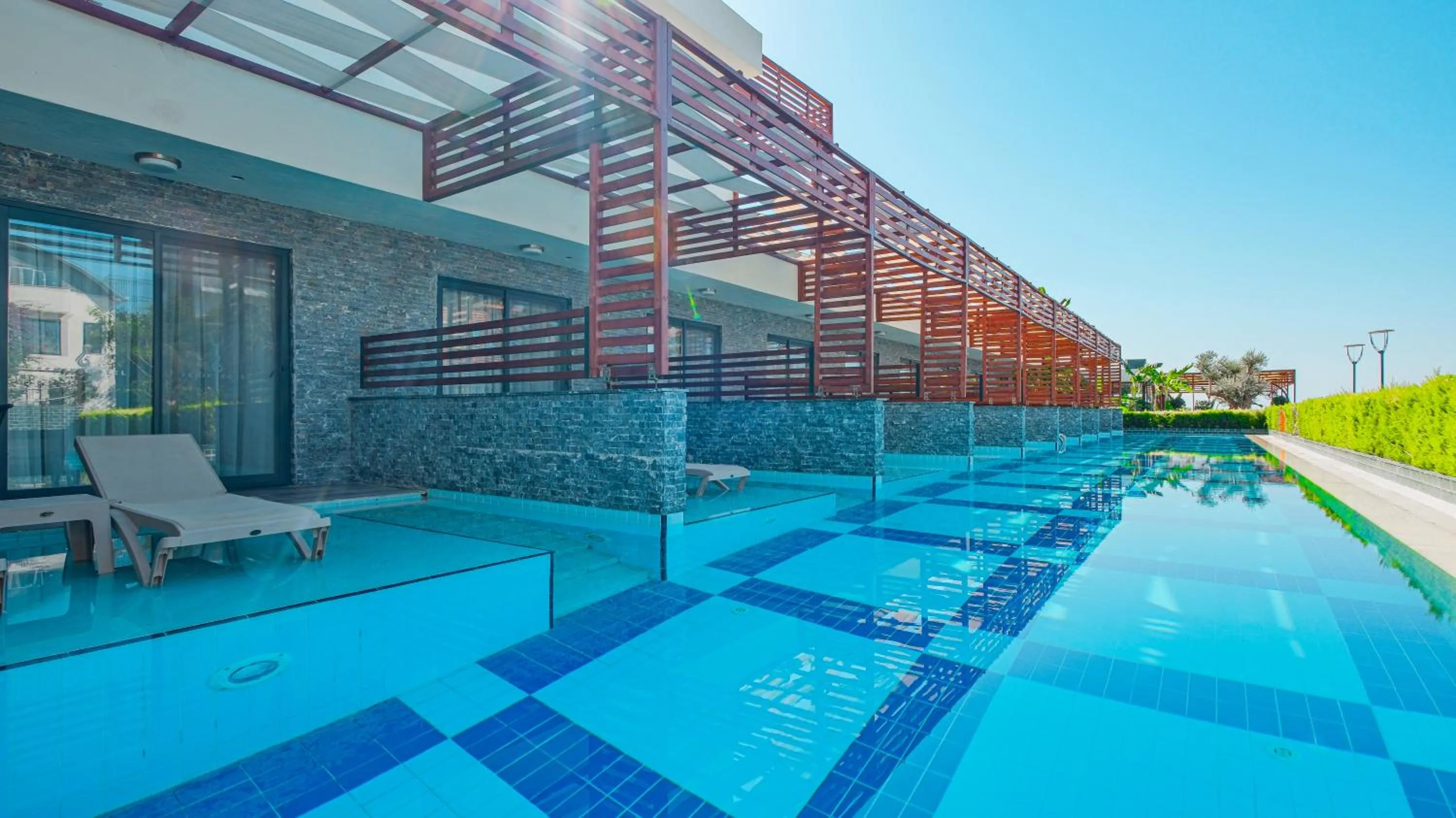 Patio in Feniks Priority Hotel -All Inclusive