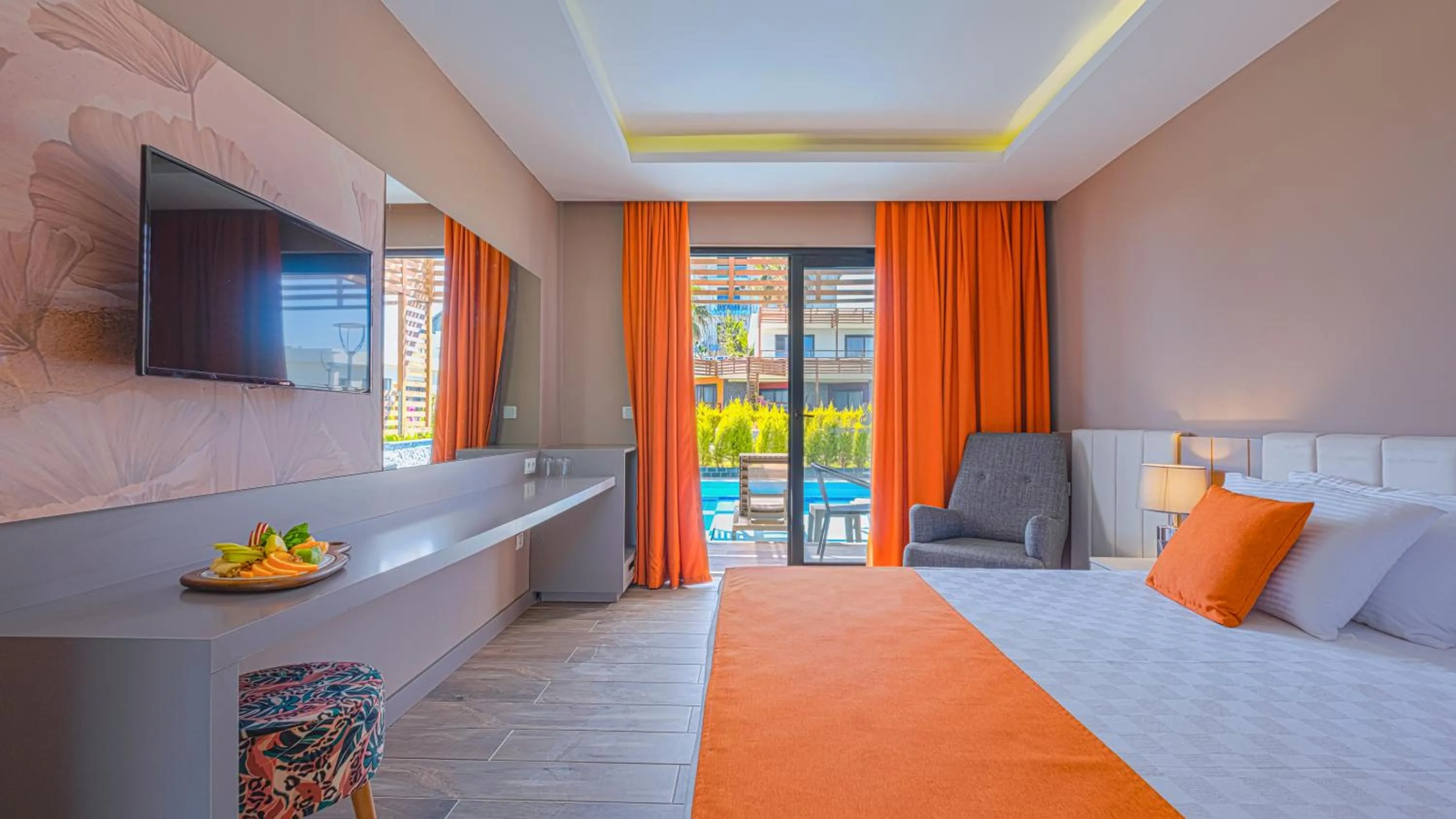 Photo of the whole room, Bed in Feniks Priority Hotel -All Inclusive