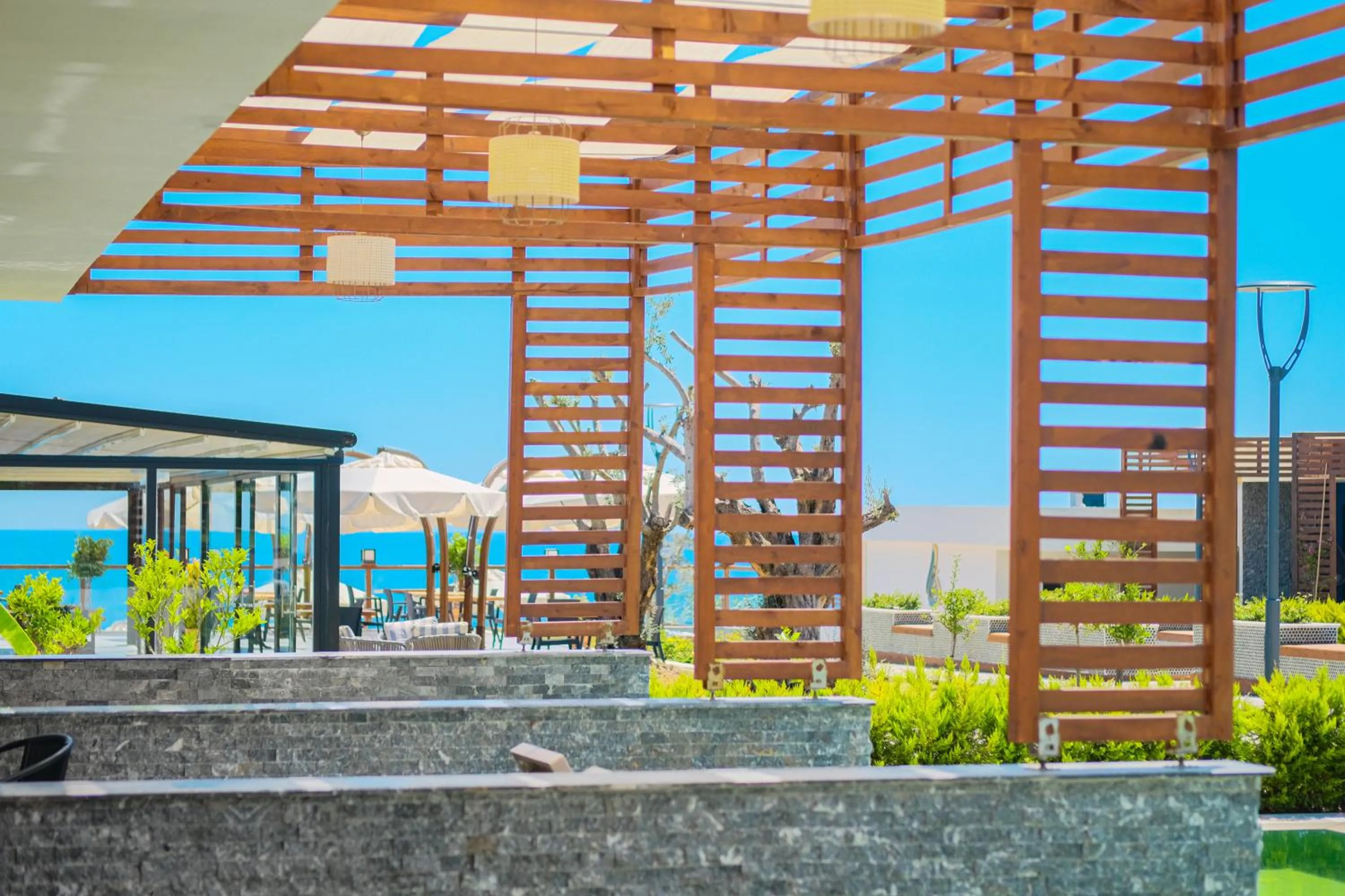 Balcony/Terrace in Feniks Priority Hotel -All Inclusive