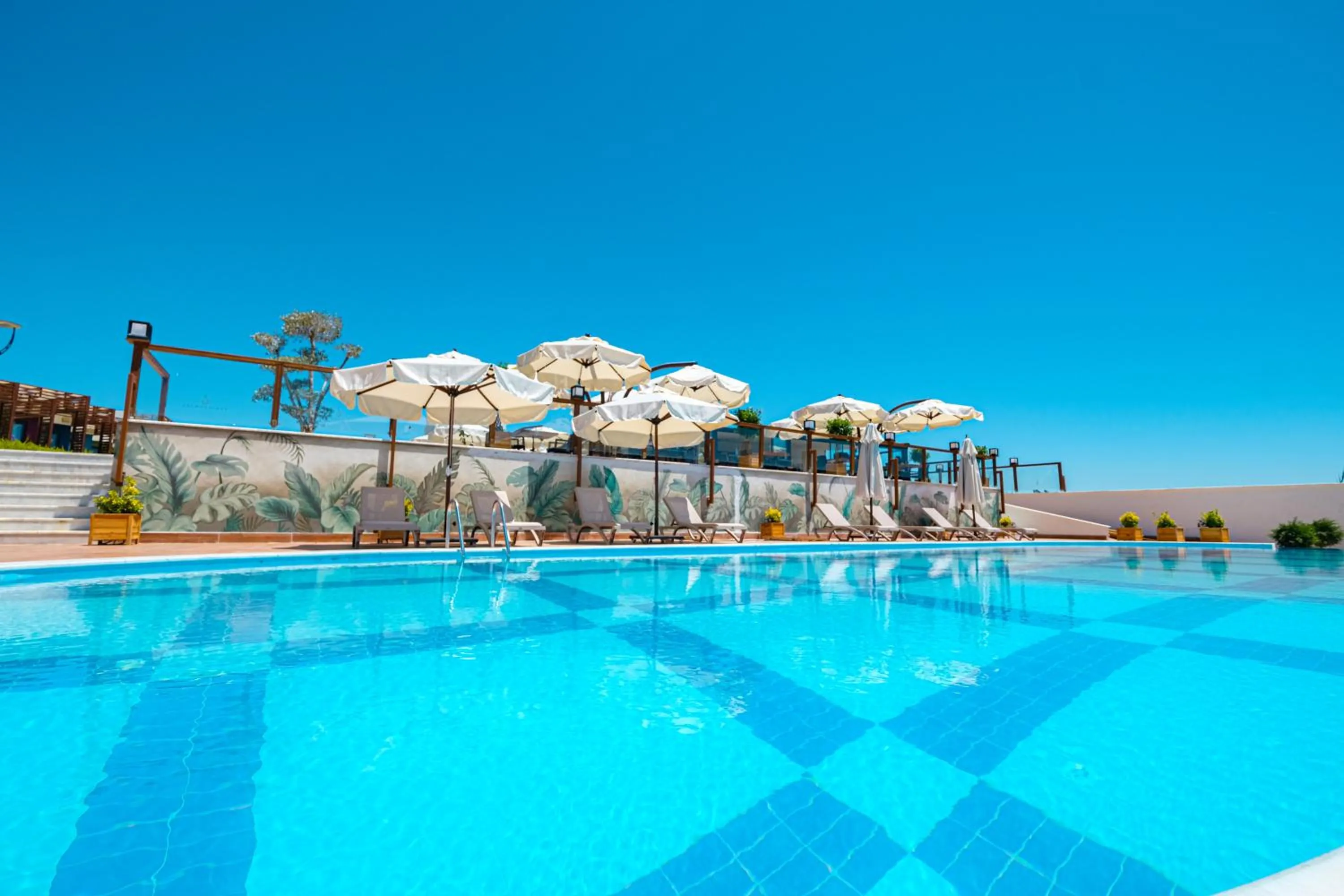 Swimming pool in Feniks Priority Hotel -All Inclusive