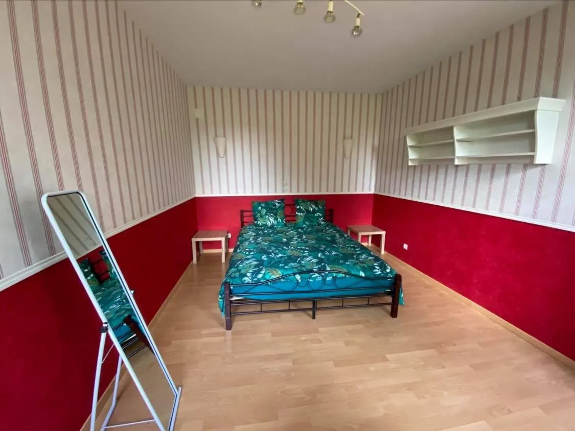 Bed in Maison de Campagne Sainte Barbe