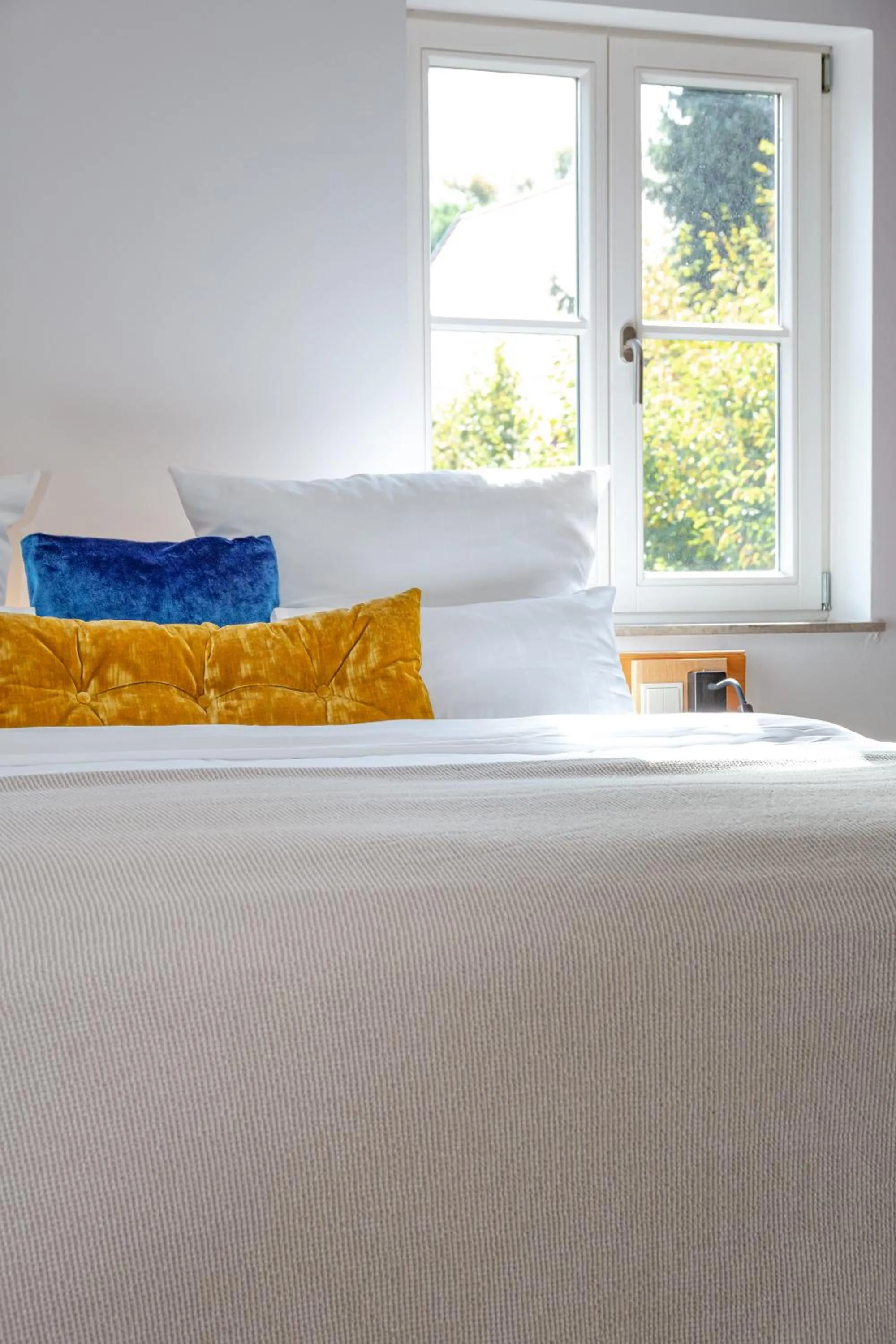 Bedroom, Bed in hezelhof hotel