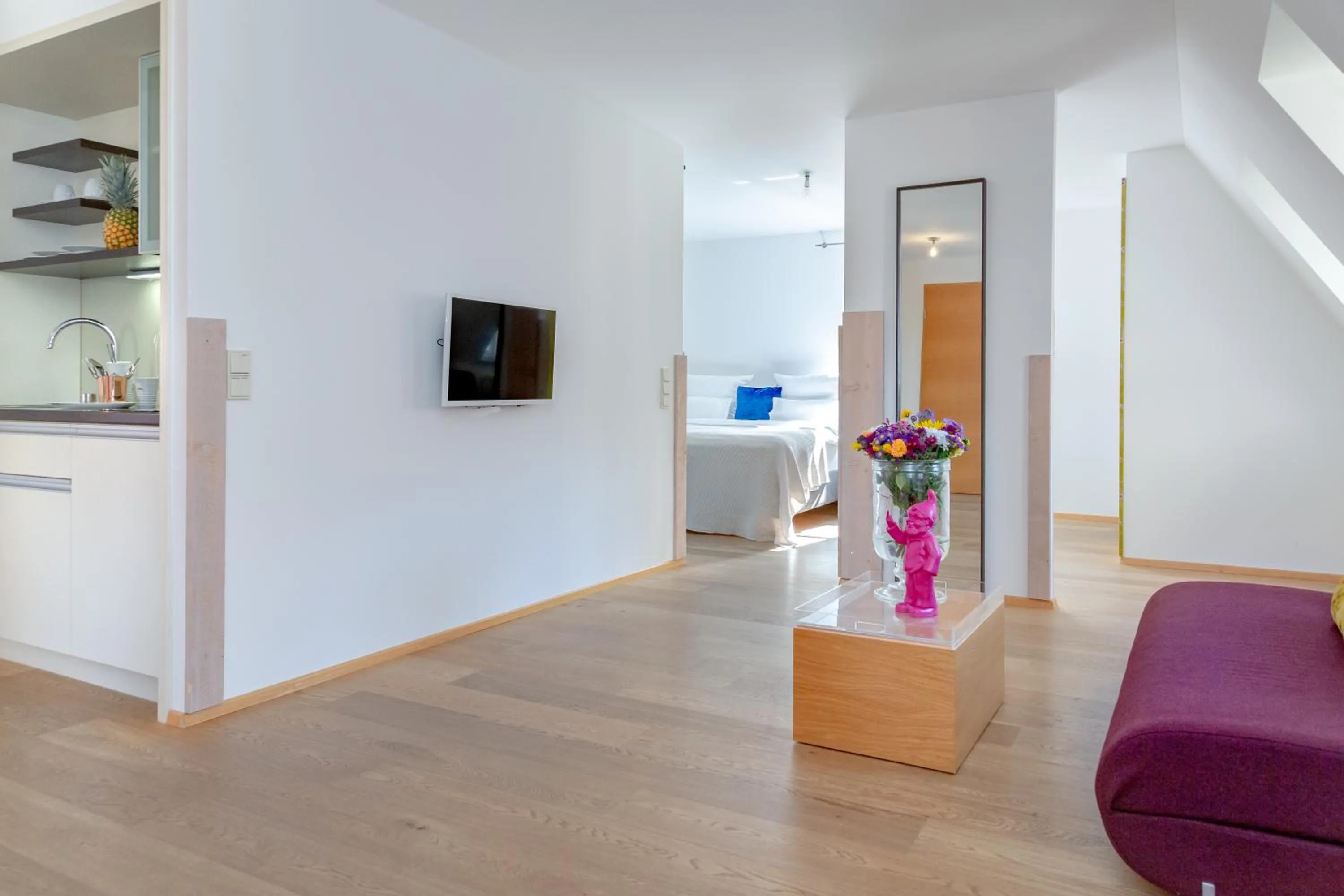 Bedroom in hezelhof hotel