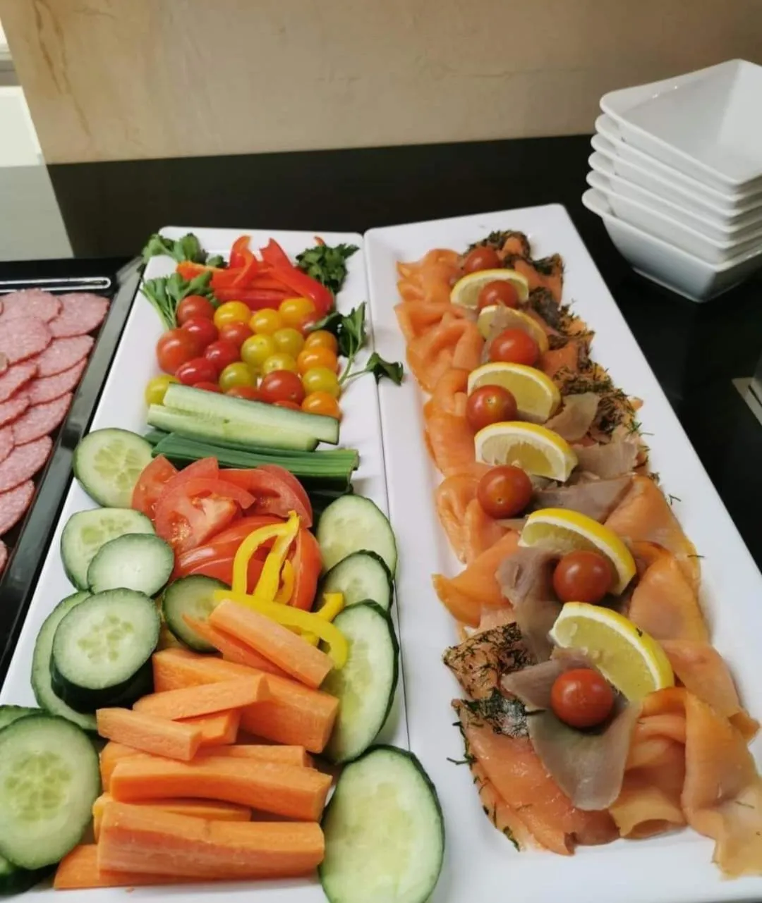 Breakfast in Hotel Sacher Baden