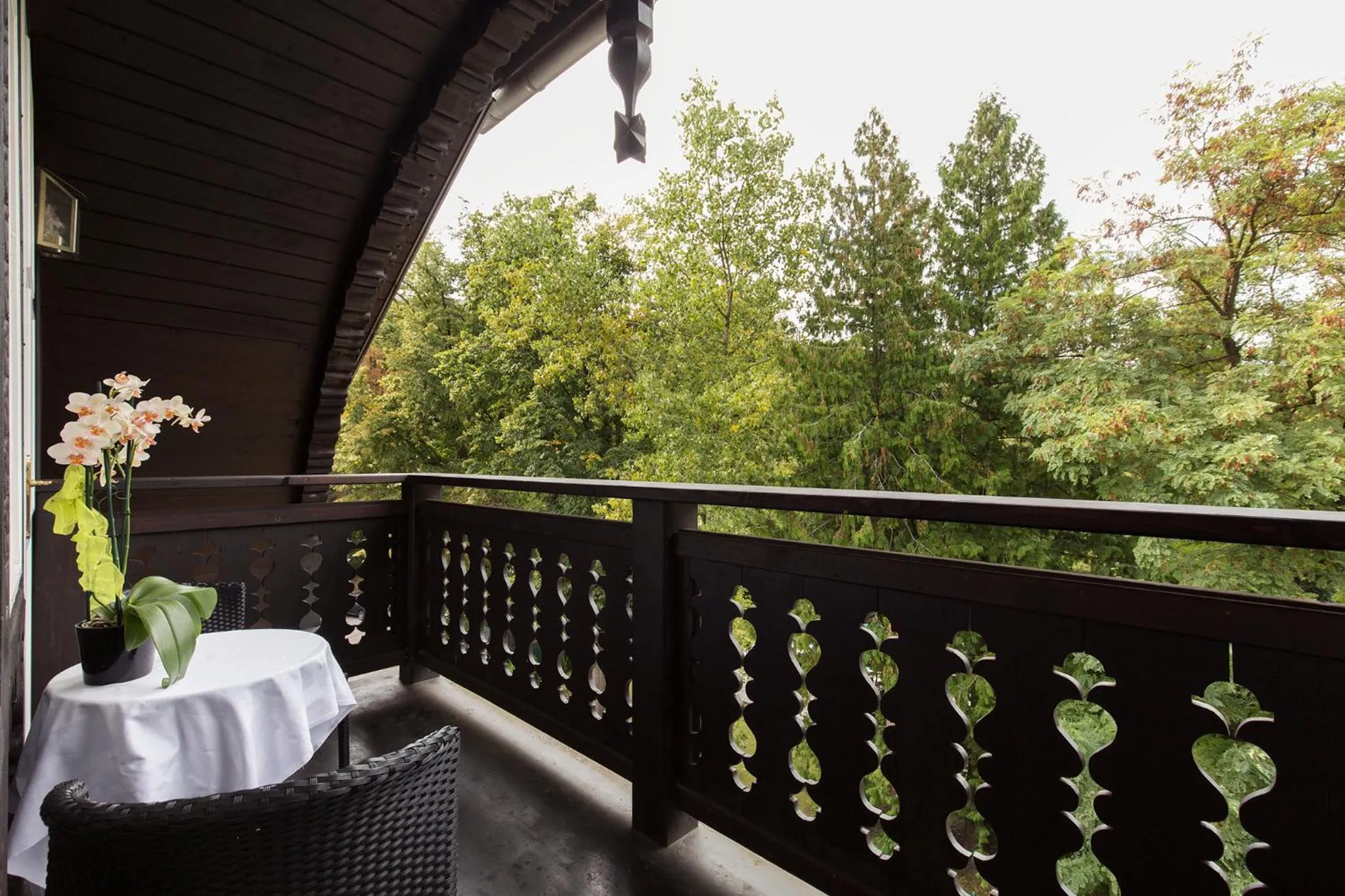 Balcony/Terrace in Hotel Sacher Baden