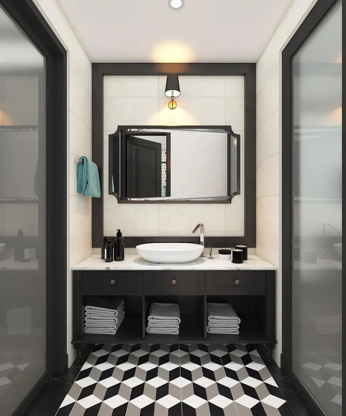 Bathroom in Nature Boutique Hotel - Nguyen Thi Nghia