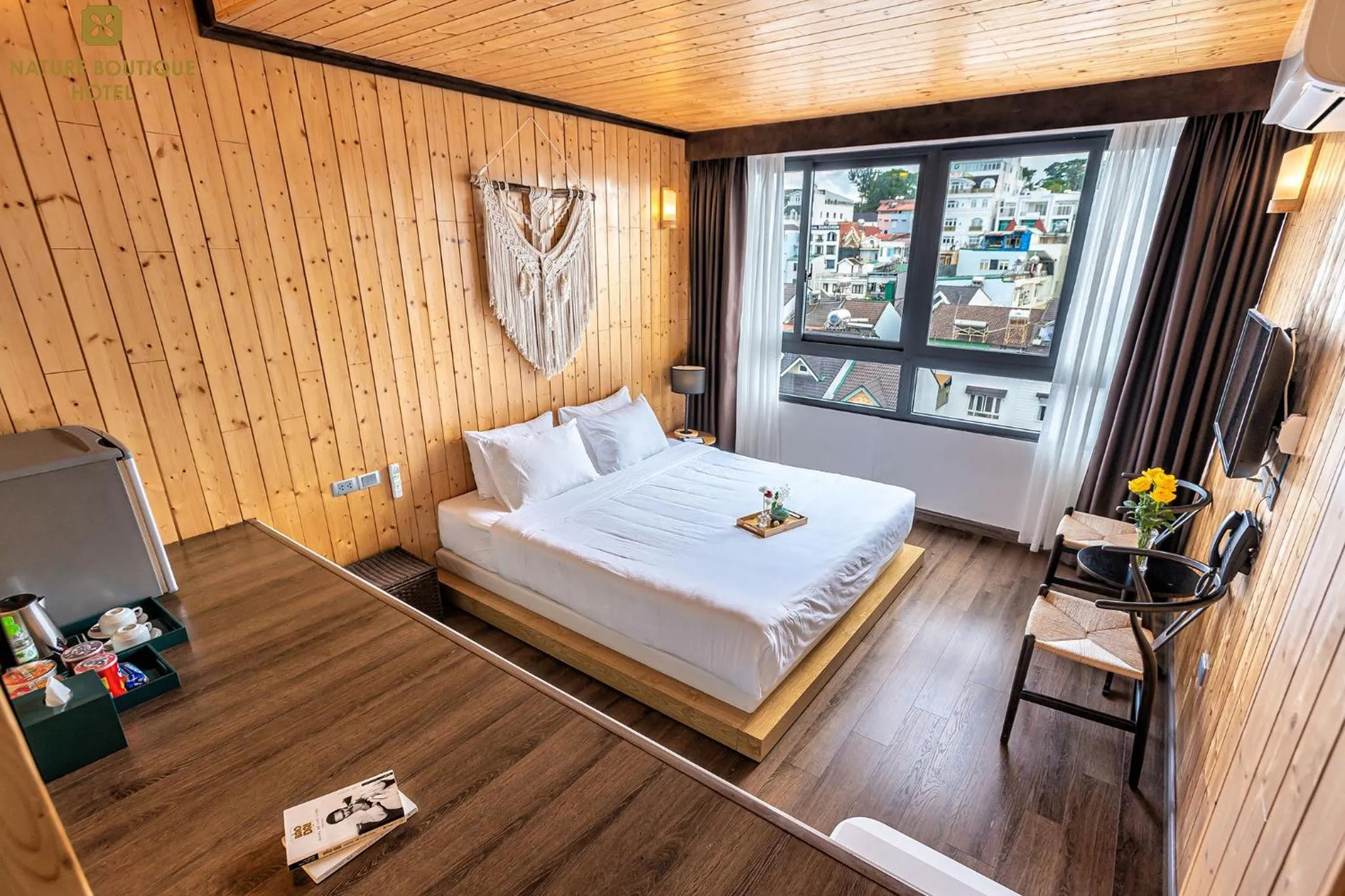 Photo of the whole room, Bed in Nature Boutique Hotel - Nguyen Thi Nghia