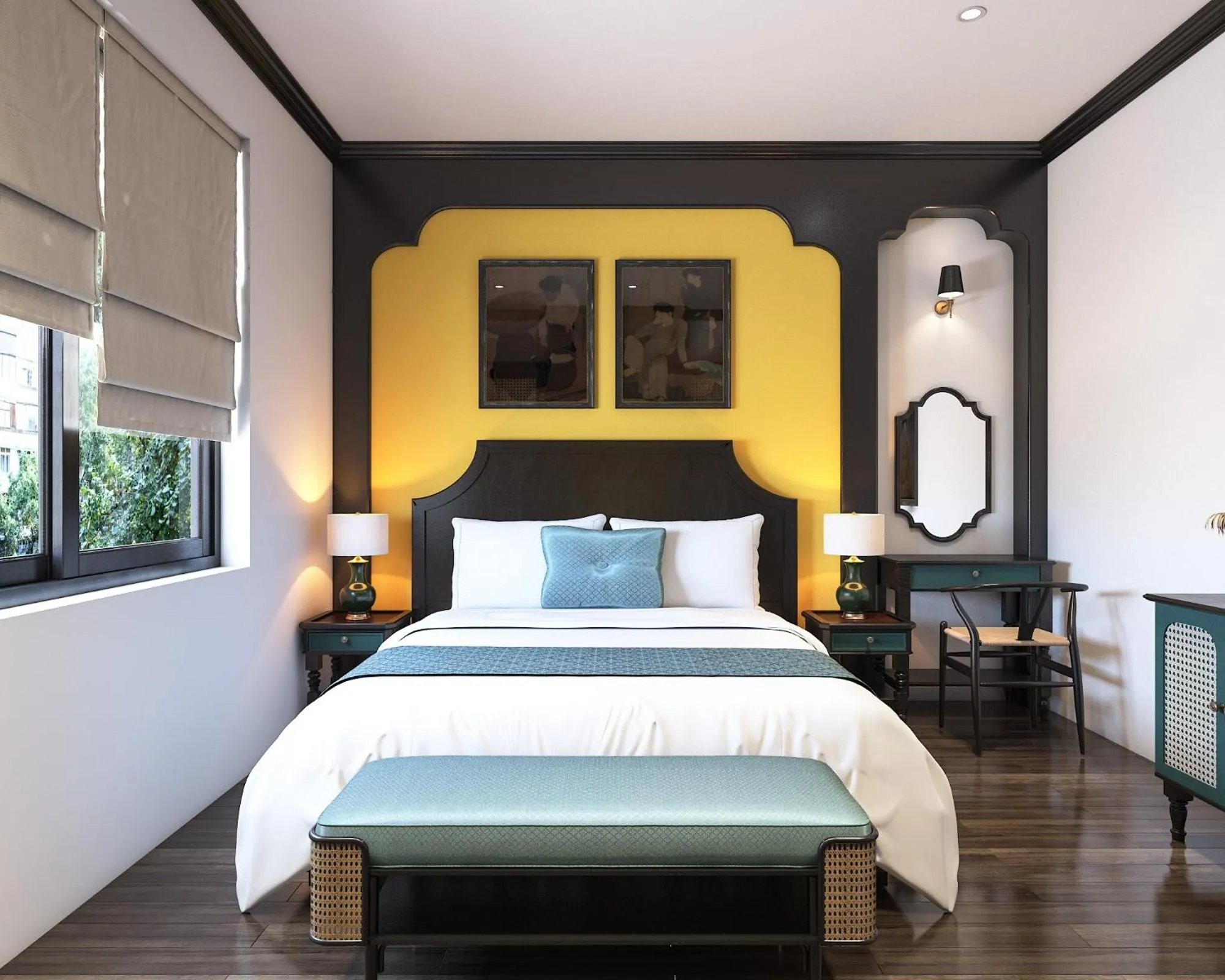 Bedroom, Bed in Nature Boutique Hotel - Nguyen Thi Nghia