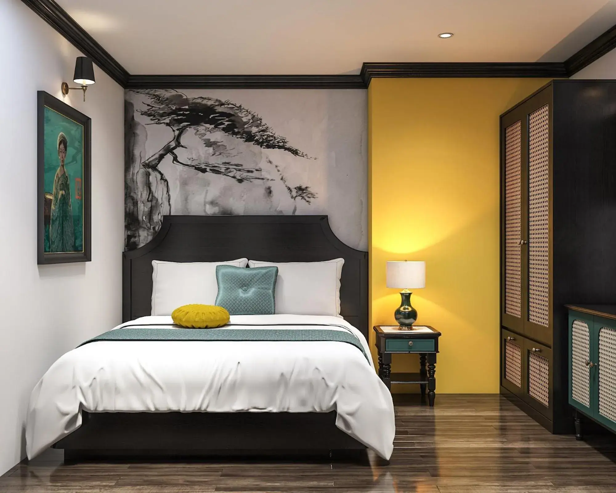 Bedroom, Bed in Nature Boutique Hotel - Nguyen Thi Nghia Bedroom, Bed in Nature Boutique Hotel - Nguyen Thi Nghia