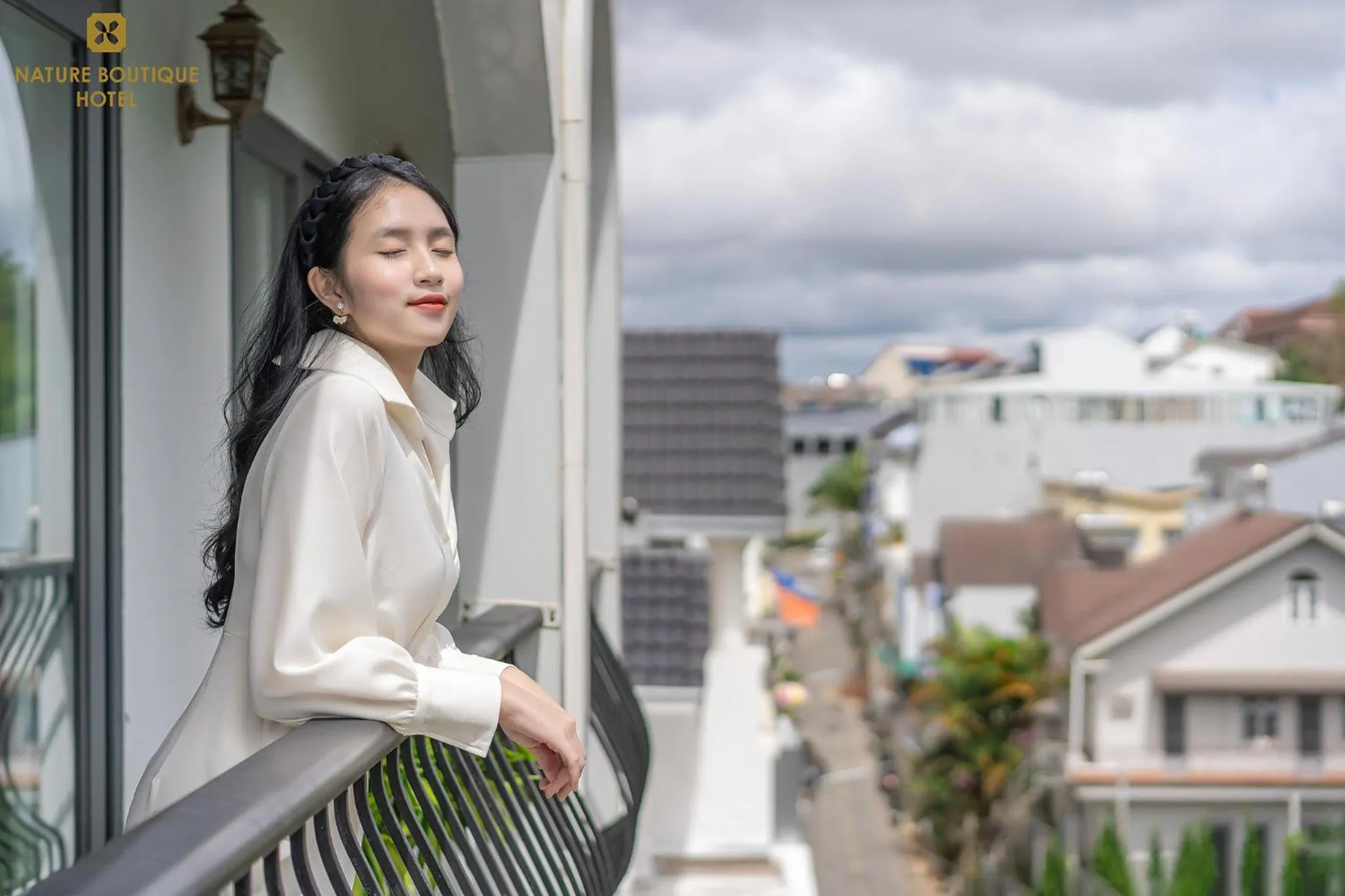 Balcony/Terrace in Nature Boutique Hotel - Nguyen Thi Nghia