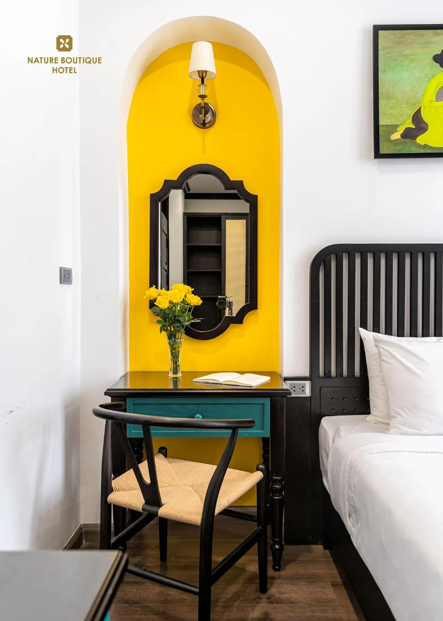 hair dresser, Bed in Nature Boutique Hotel - Nguyen Thi Nghia