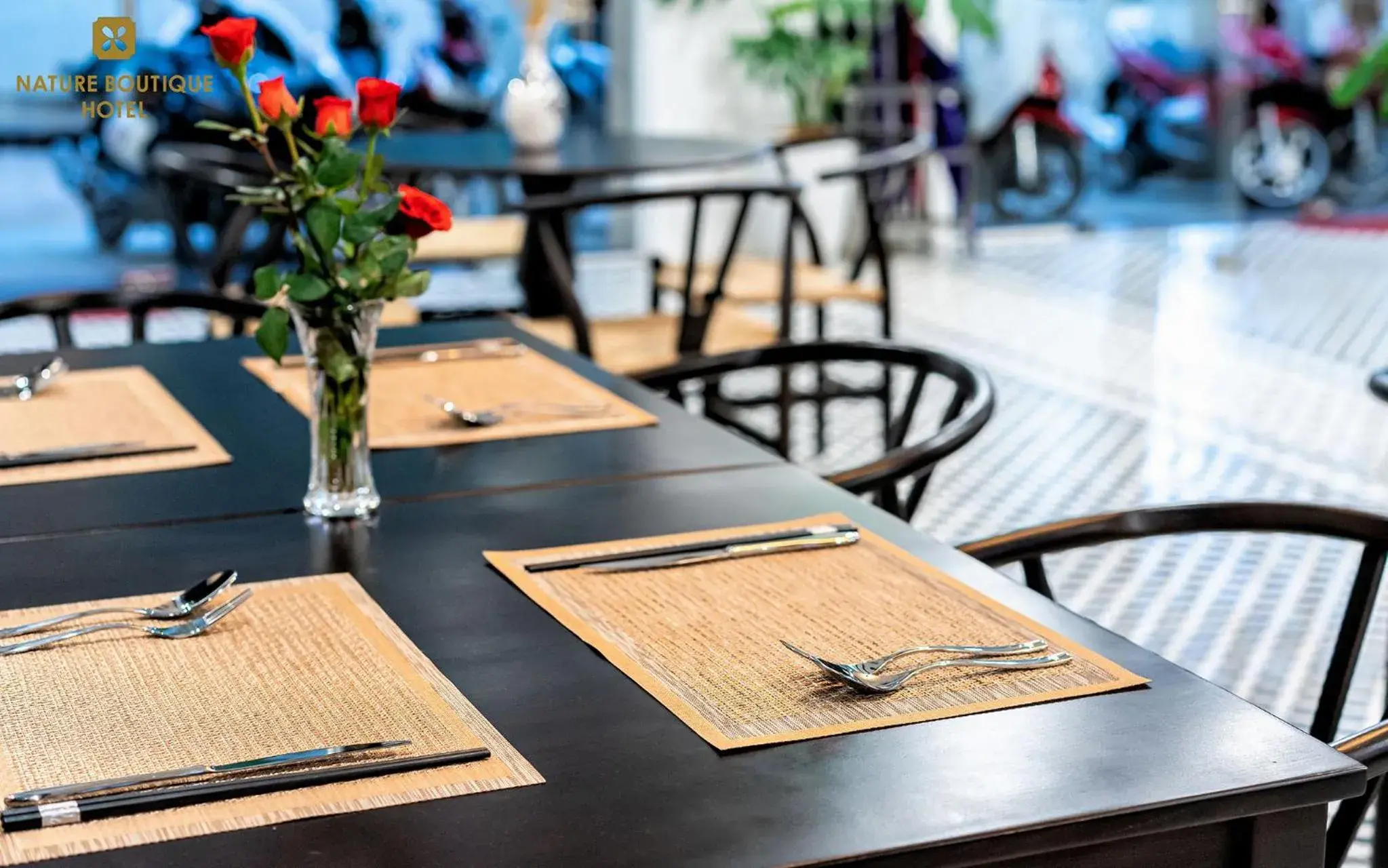 Restaurant/places to eat in Nature Boutique Hotel - Nguyen Thi Nghia Restaurant/places to eat in Nature Boutique Hotel - Nguyen Thi Nghia