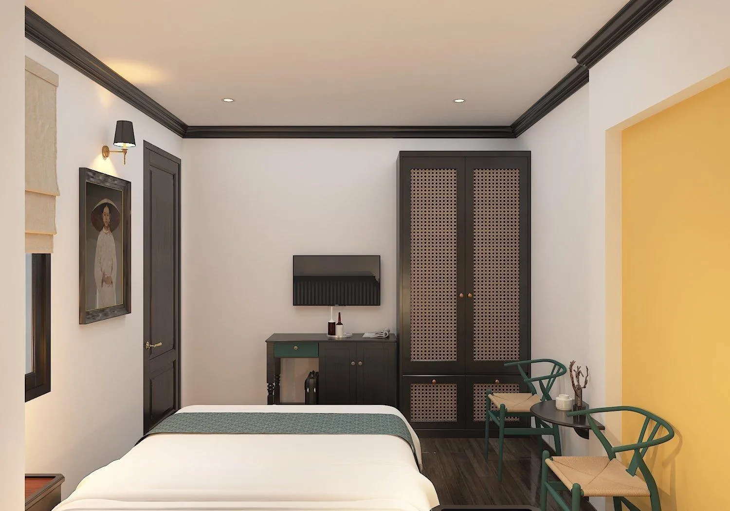 Bedroom, Bed in Nature Boutique Hotel - Nguyen Thi Nghia