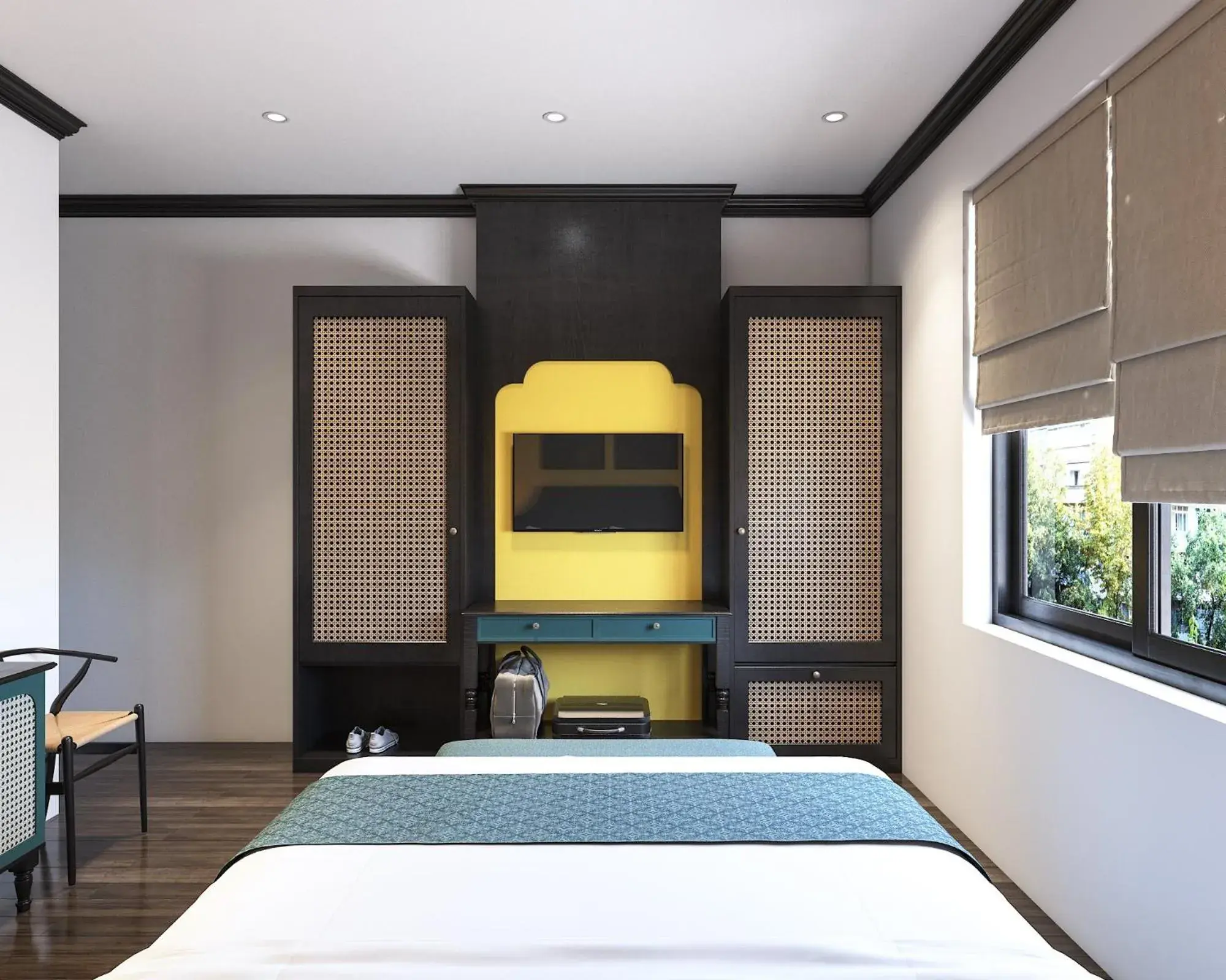 Bedroom, Bed in Nature Boutique Hotel - Nguyen Thi Nghia Bedroom, Bed in Nature Boutique Hotel - Nguyen Thi Nghia