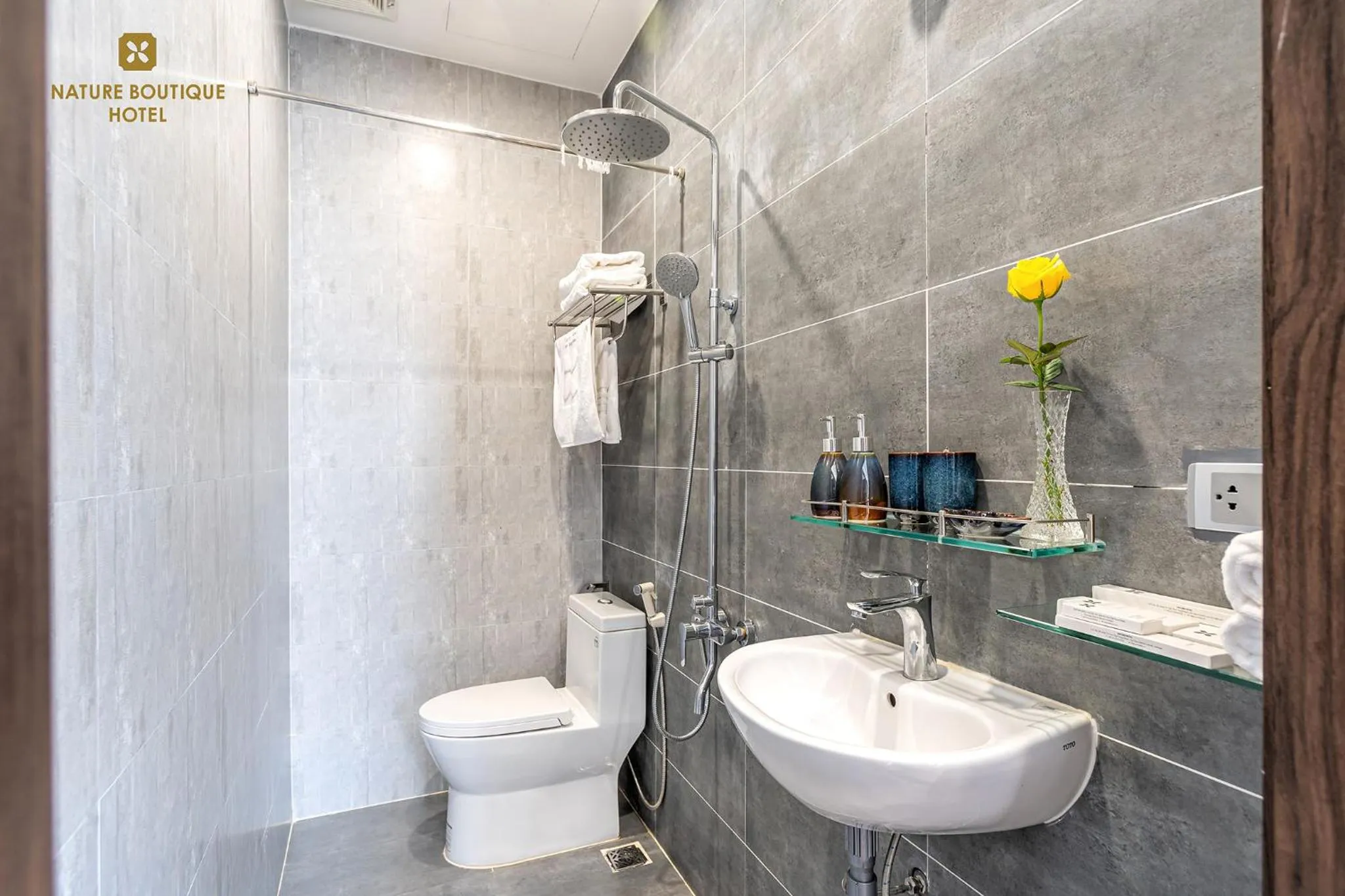 Bathroom in Nature Boutique Hotel - Nguyen Thi Nghia