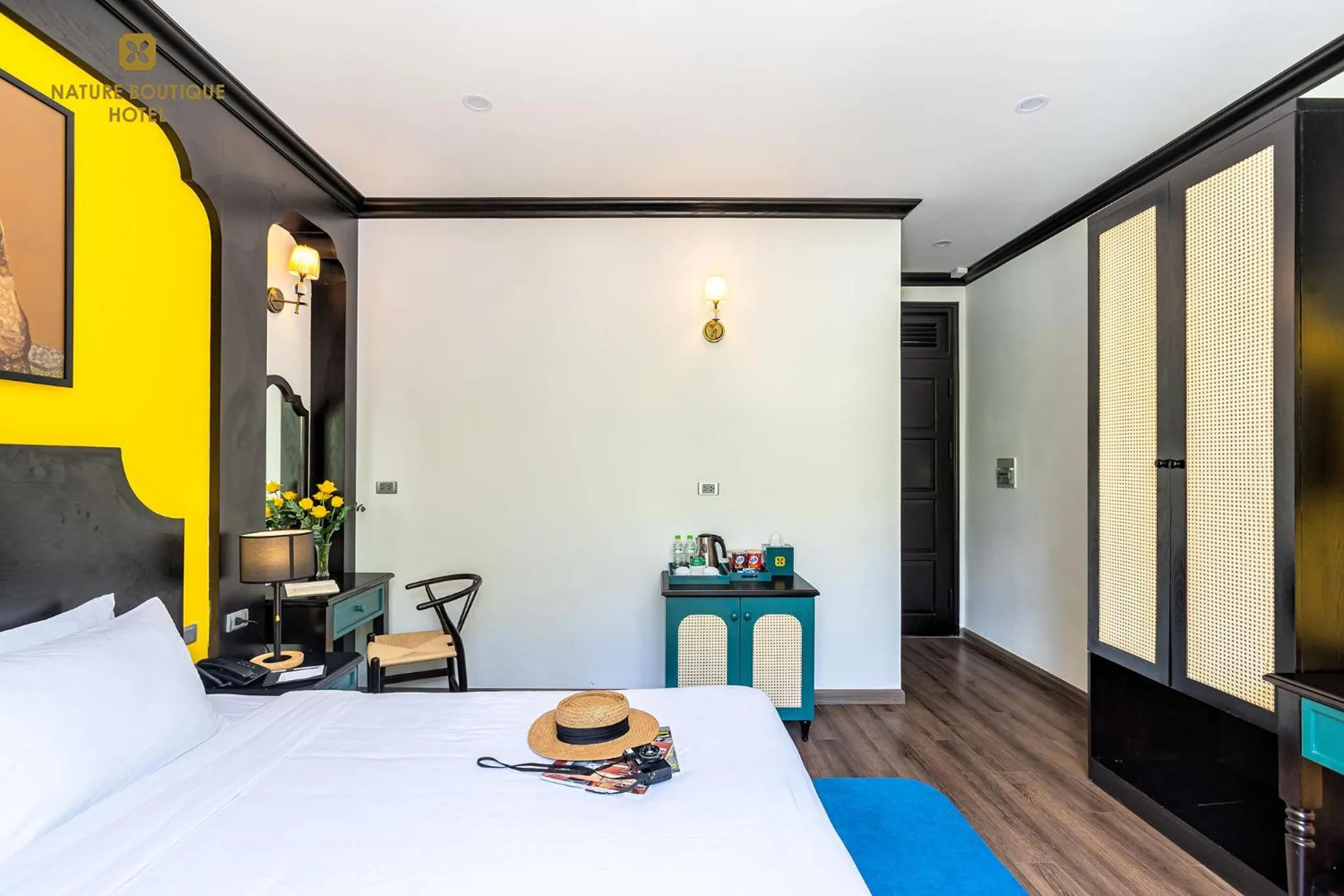 Photo of the whole room, Bed in Nature Boutique Hotel - Nguyen Thi Nghia