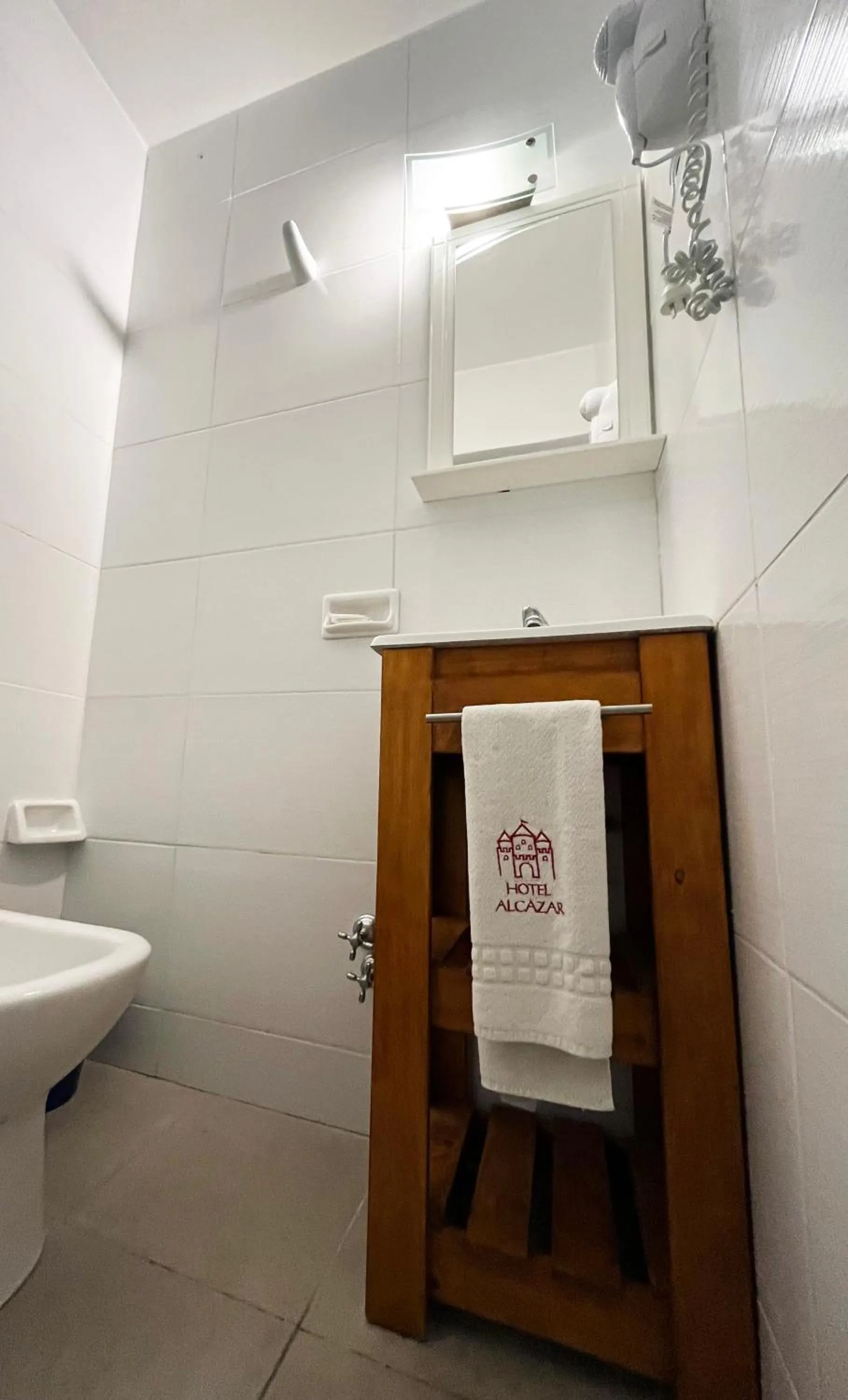 Bathroom in Hotel Alcazar