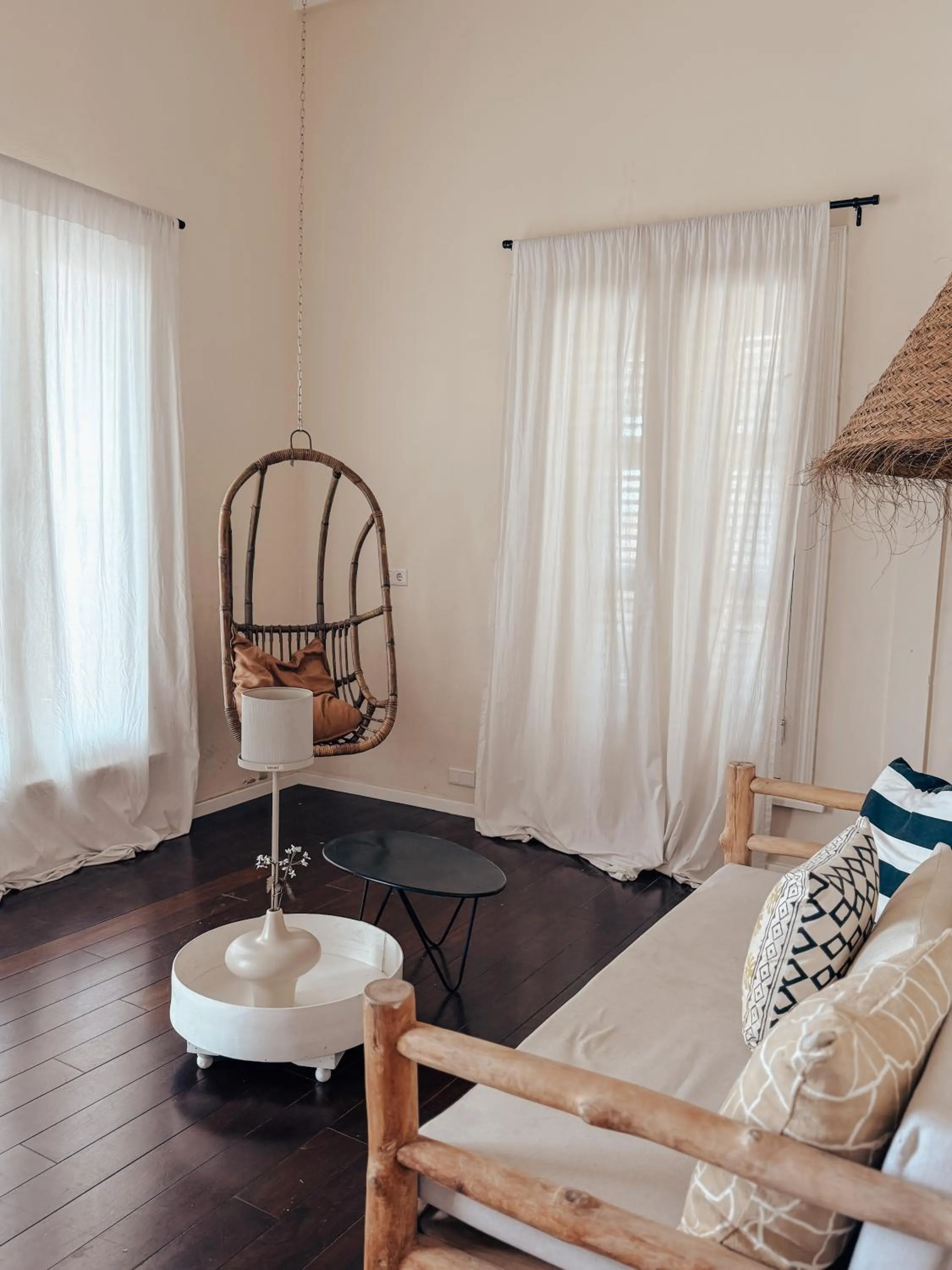 Living room, Bed in BijBlauw