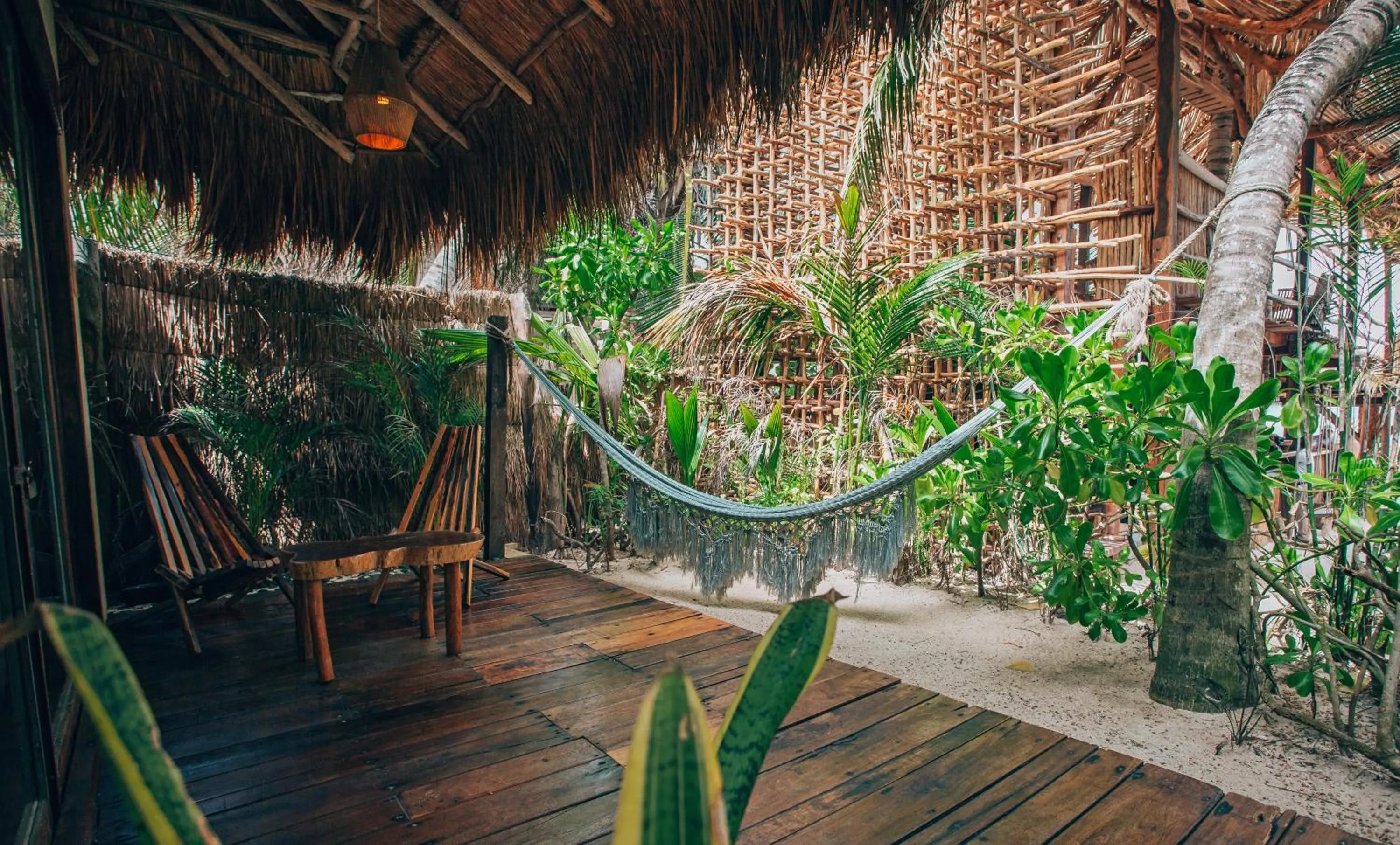 Balcony/Terrace in Orchid House Tulum Beach
