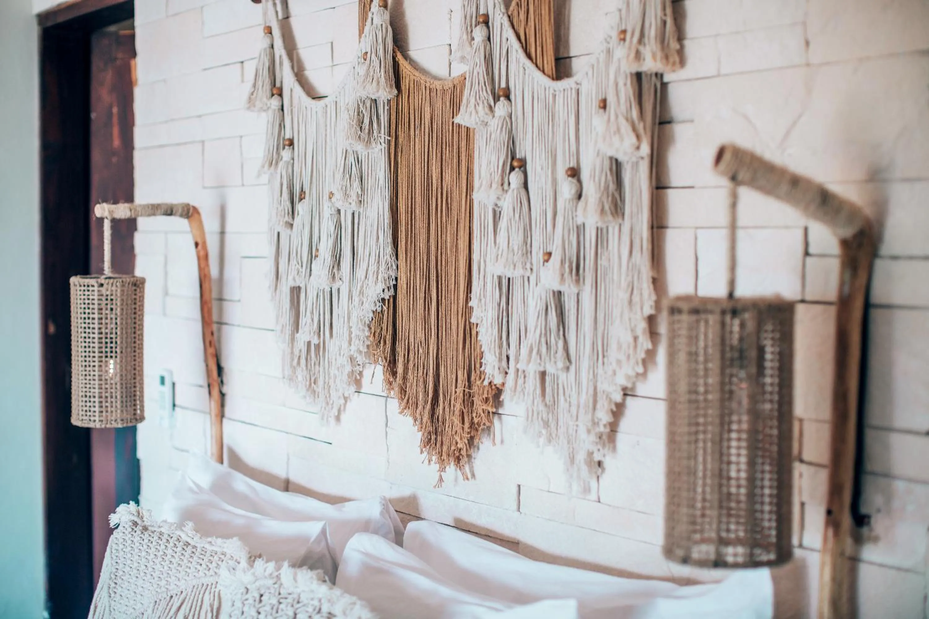 Bedroom in Orchid House Tulum Beach